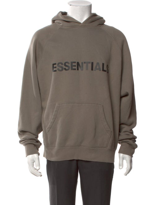 Essentials - Fear of God Graphic Print Crew Neck Hoodie