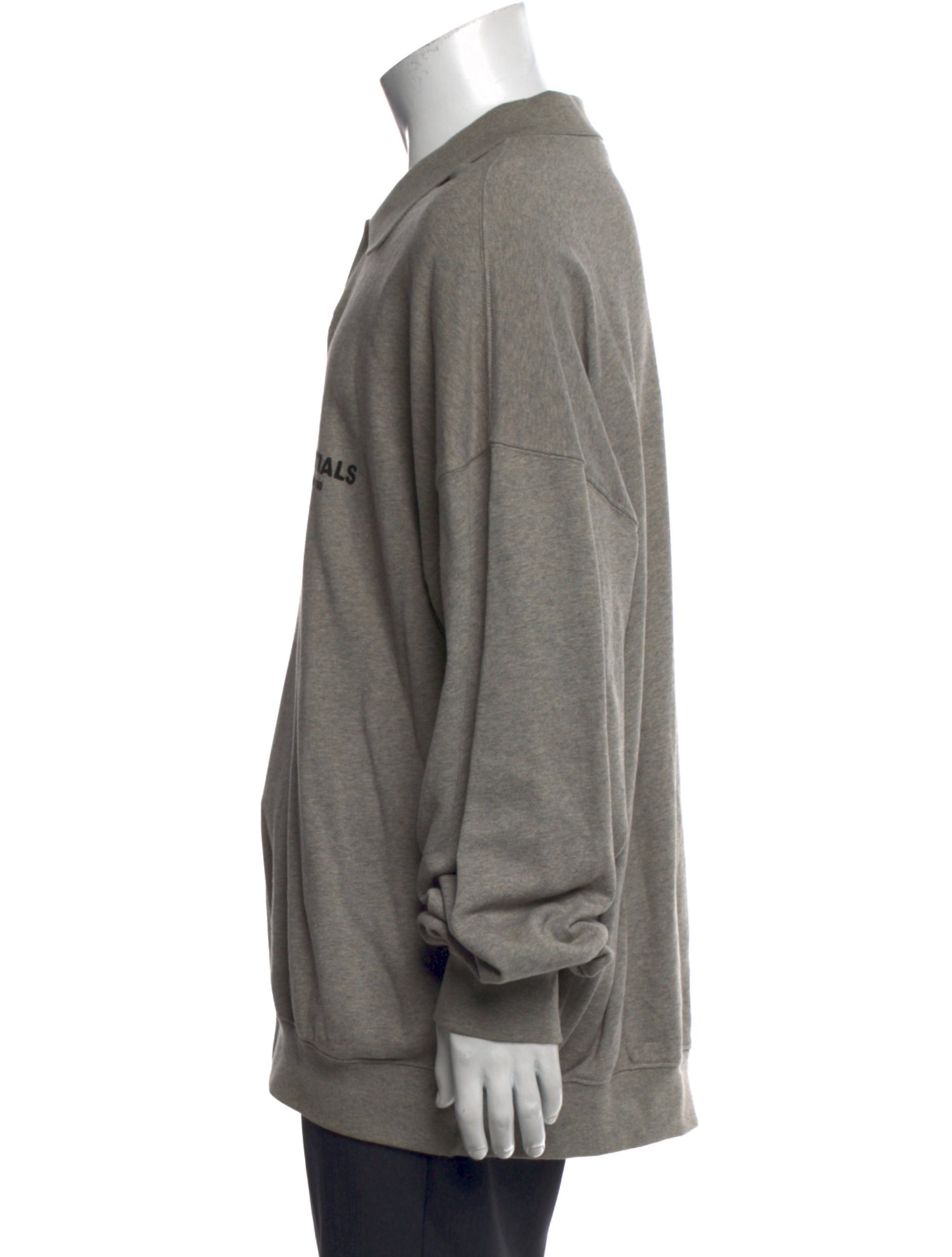 Essentials - Fear of God Graphic Print Crew Neck Henley