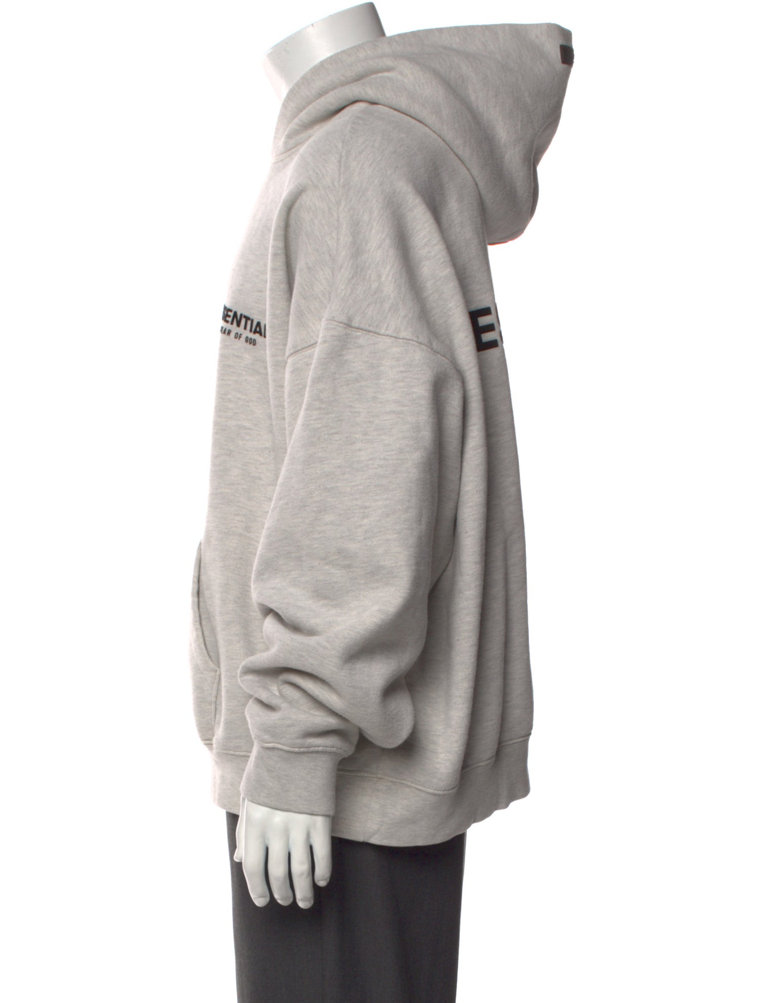 Essentials - Fear of God Signature Logo Graphic Print Hoodie