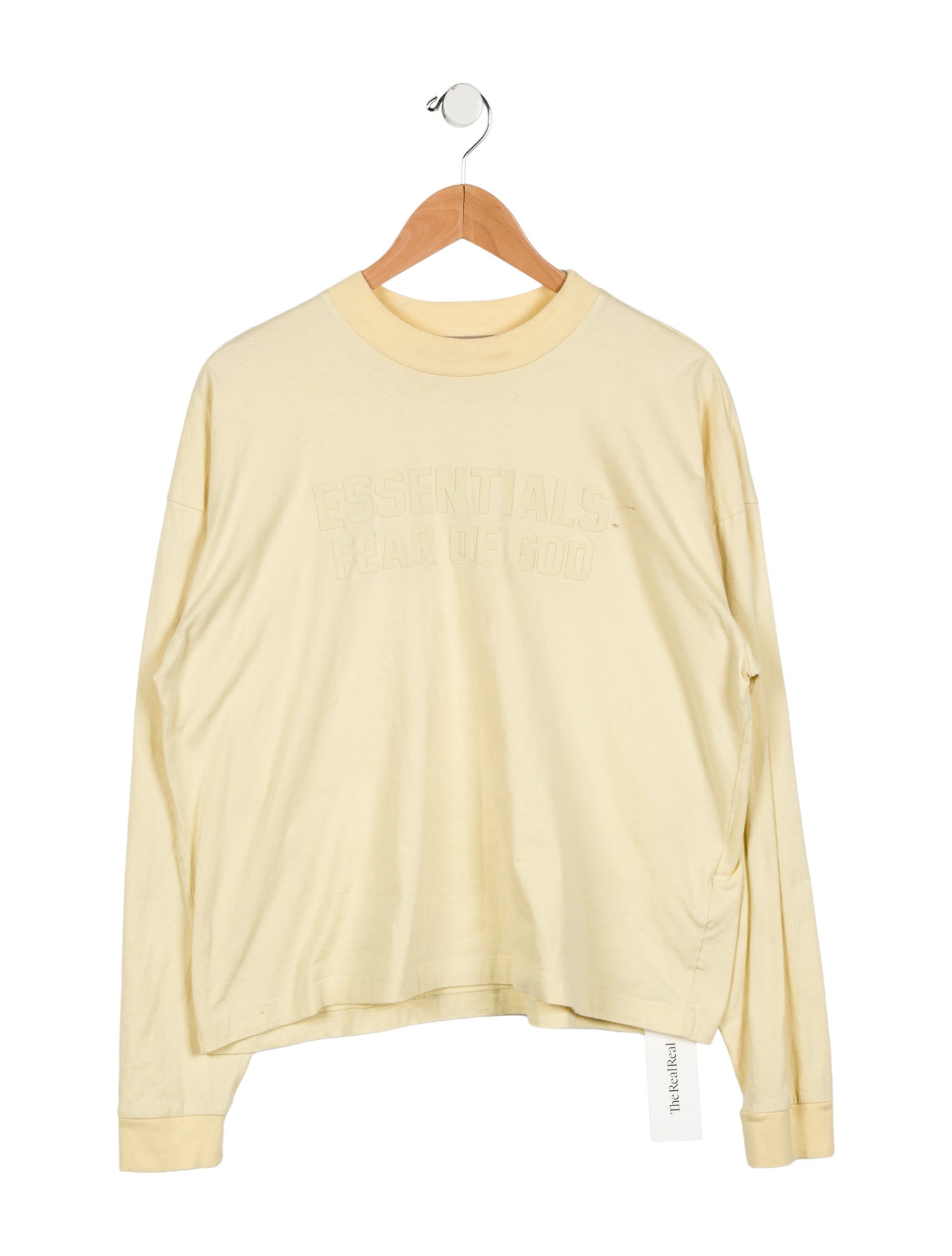 Essentials - Fear of God Boys' Long-Sleeve Tee 'Canary'