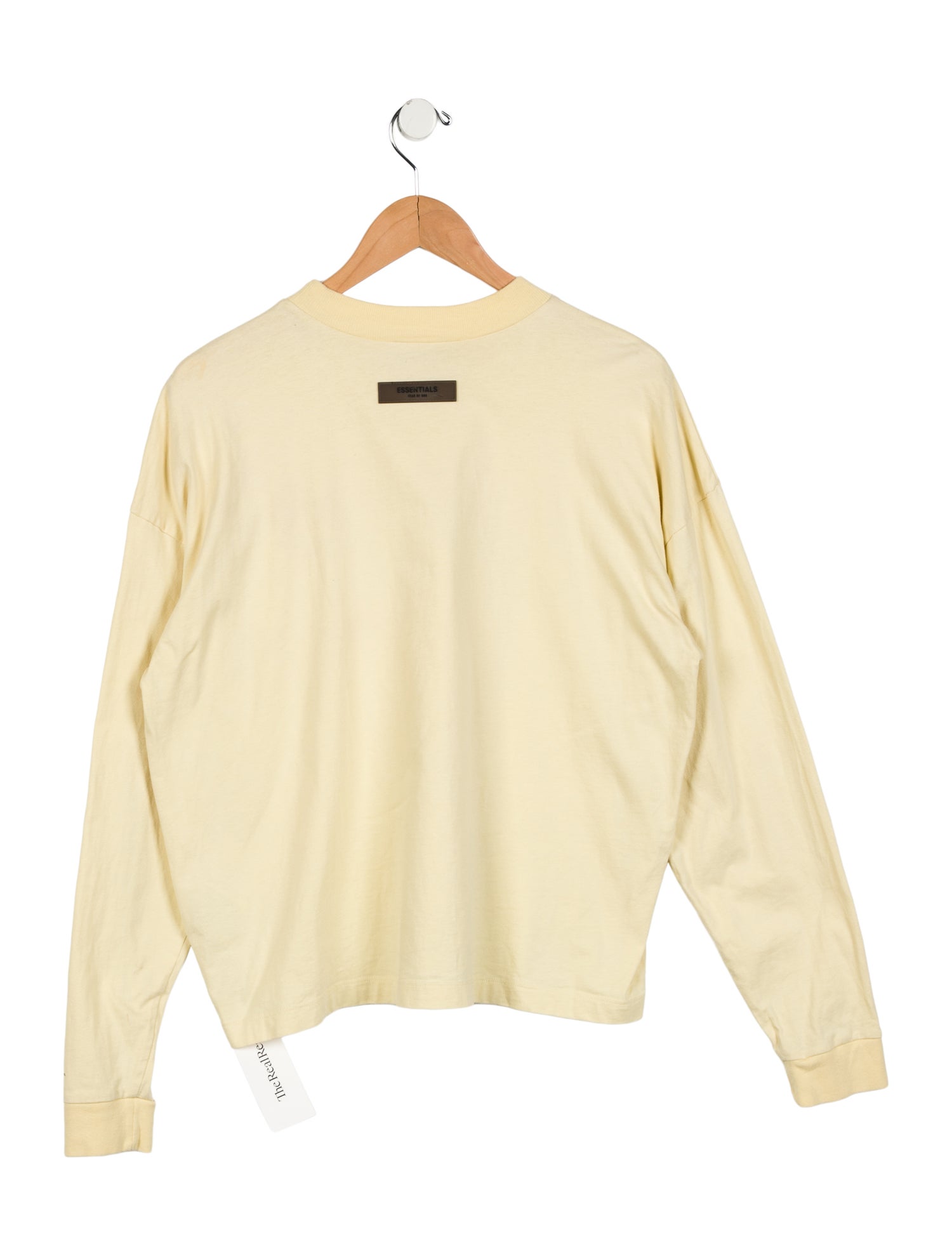 Essentials - Fear of God Boys' Long-Sleeve Tee 'Canary'