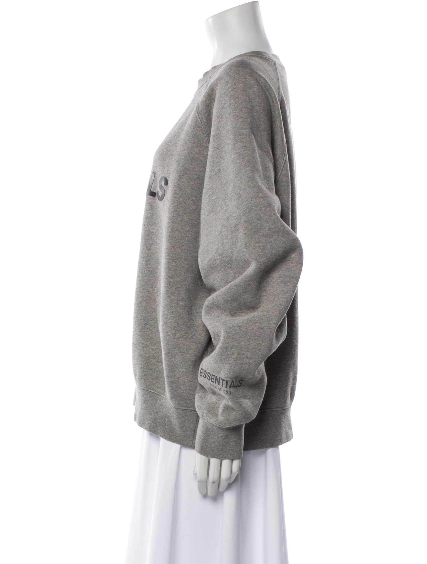 Essentials - Fear of God Graphic Print Crew Neck Sweatshirt