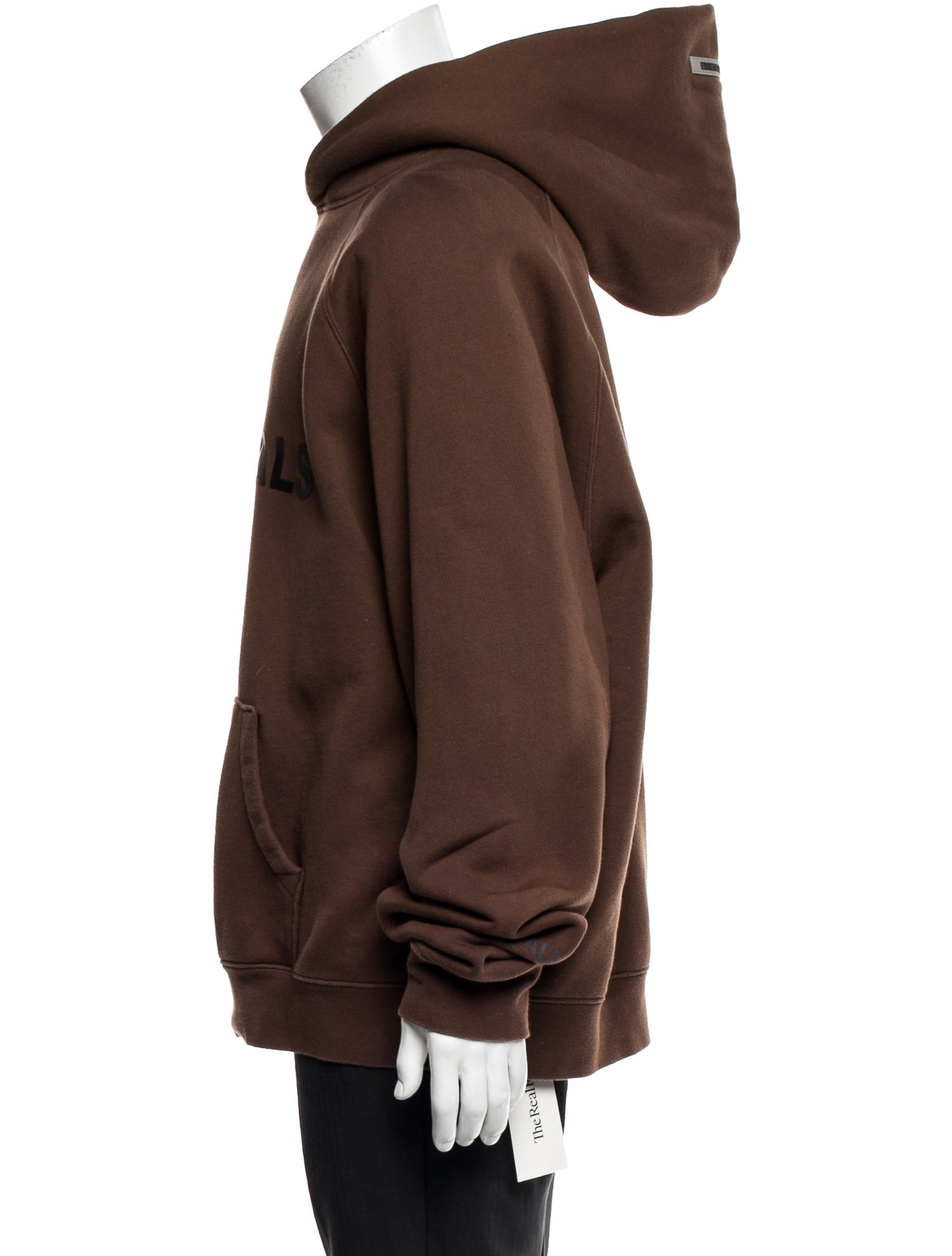 Essentials - Fear of God Graphic Print V-Neck Hoodie