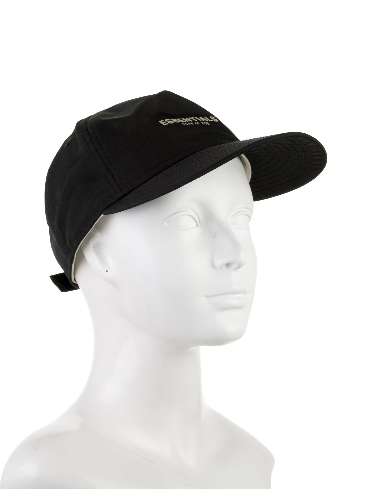 Fear Of God x New Era Polyester Black Logo Baseball Cap
