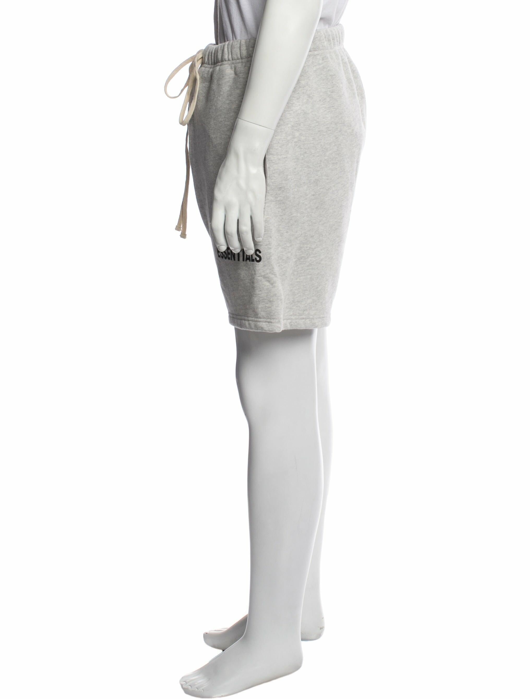 Essentials - Fear of God Graphic Print Jogger Shorts