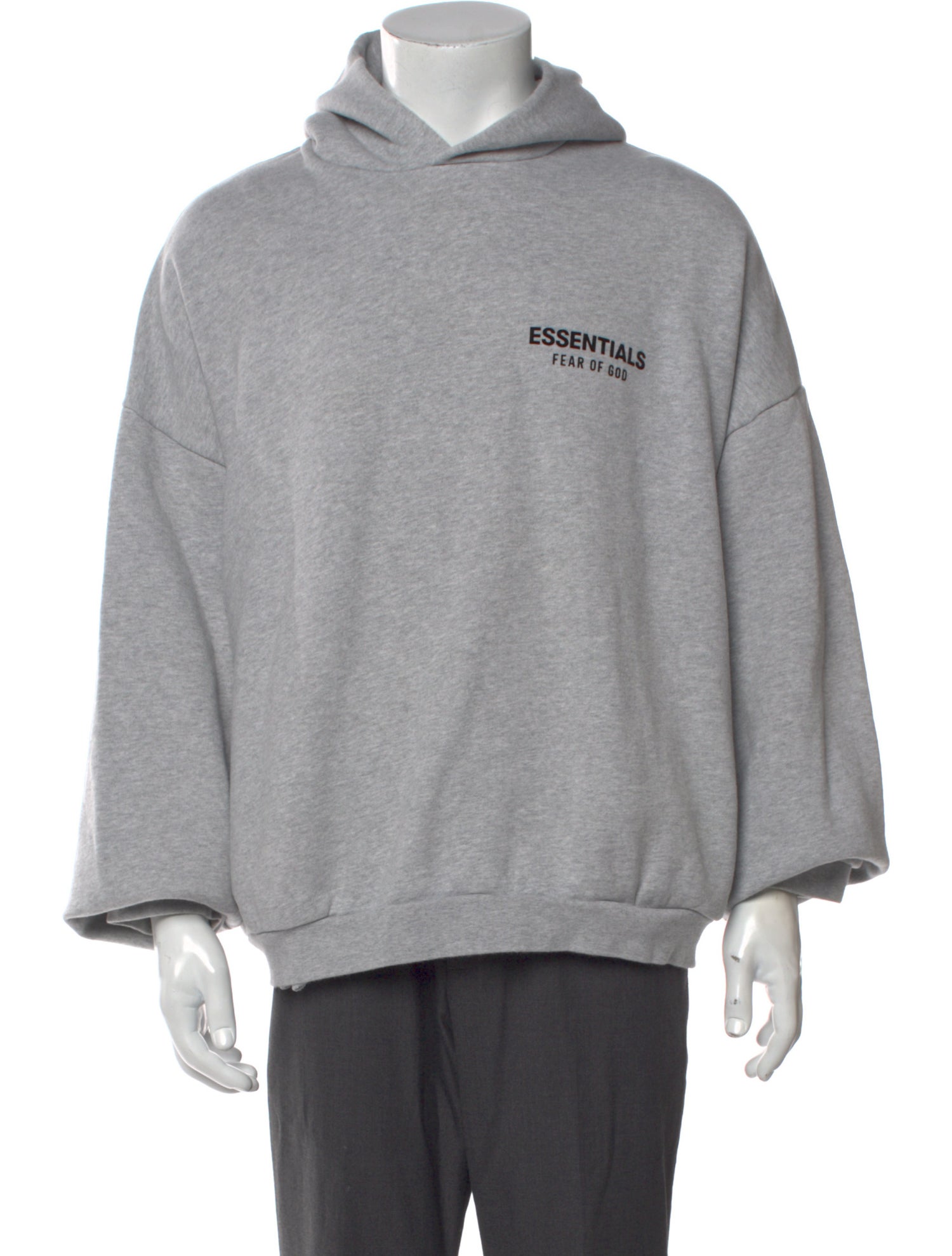 Essentials - Fear of God Graphic Print Crew Neck Hoodie