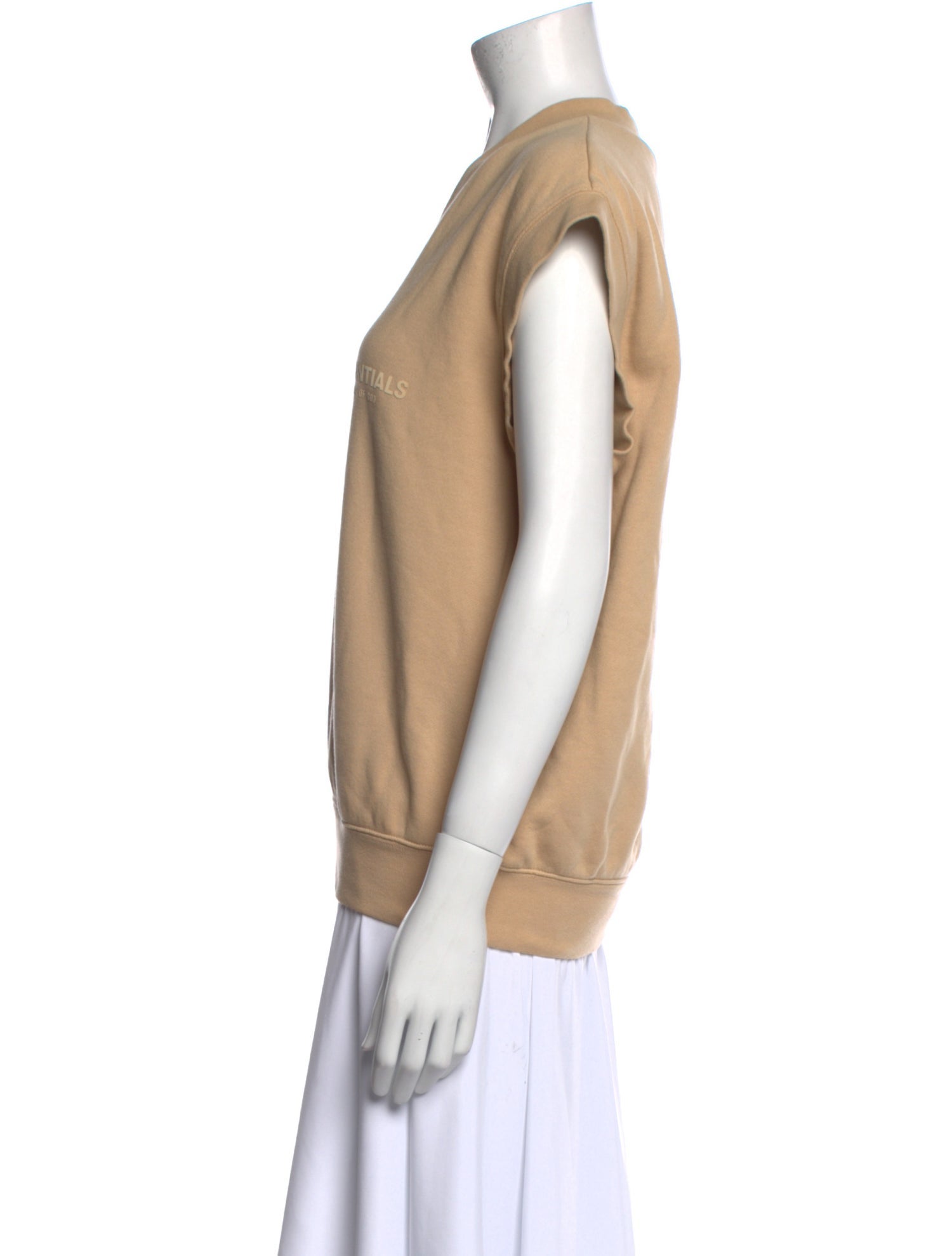 Essentials - Fear of God V-Neck Short Sleeve Sweatshirt