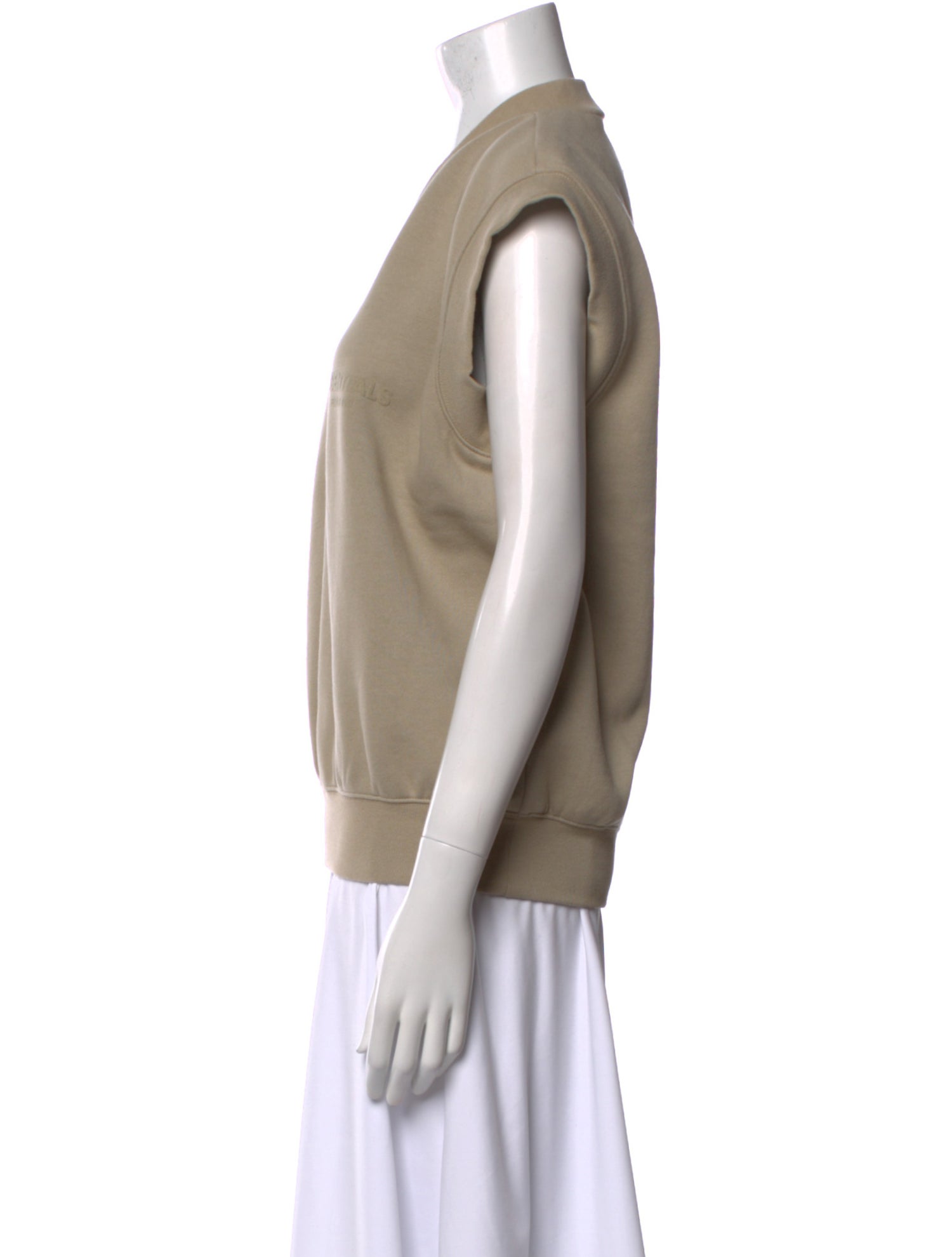 Essentials - Fear of God V-Neck Short Sleeve Sweatshirt