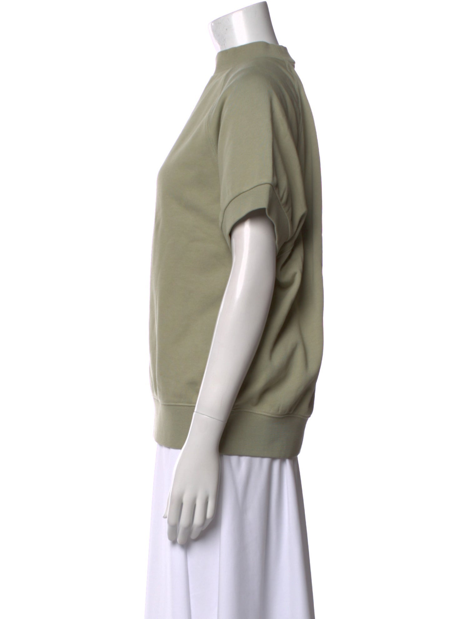 Essentials - Fear of God Mock Neck Short Sleeve Sweatshirt