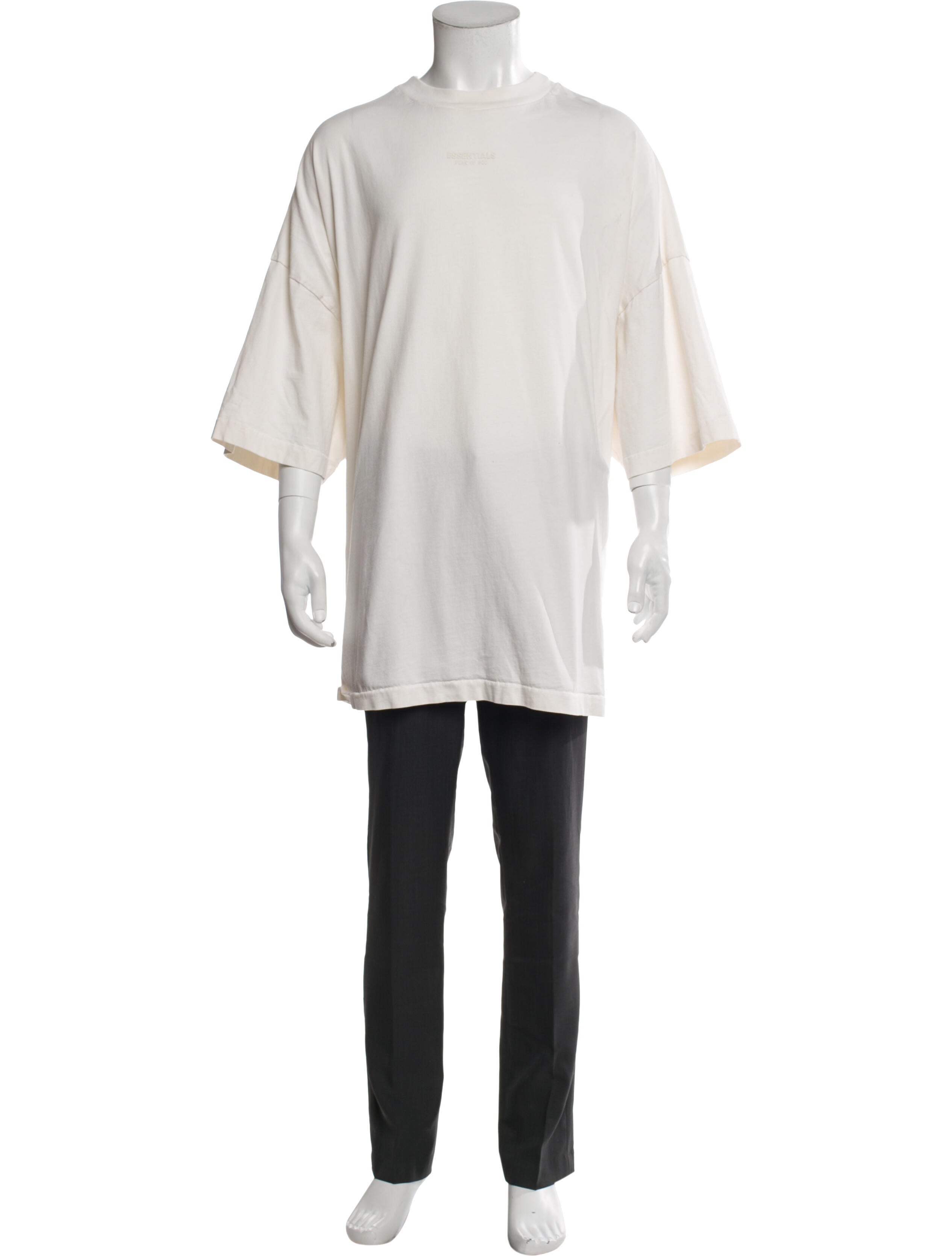 Essentials - Fear of God Crew Neck Three-Quarter Sleeve T-Shirt