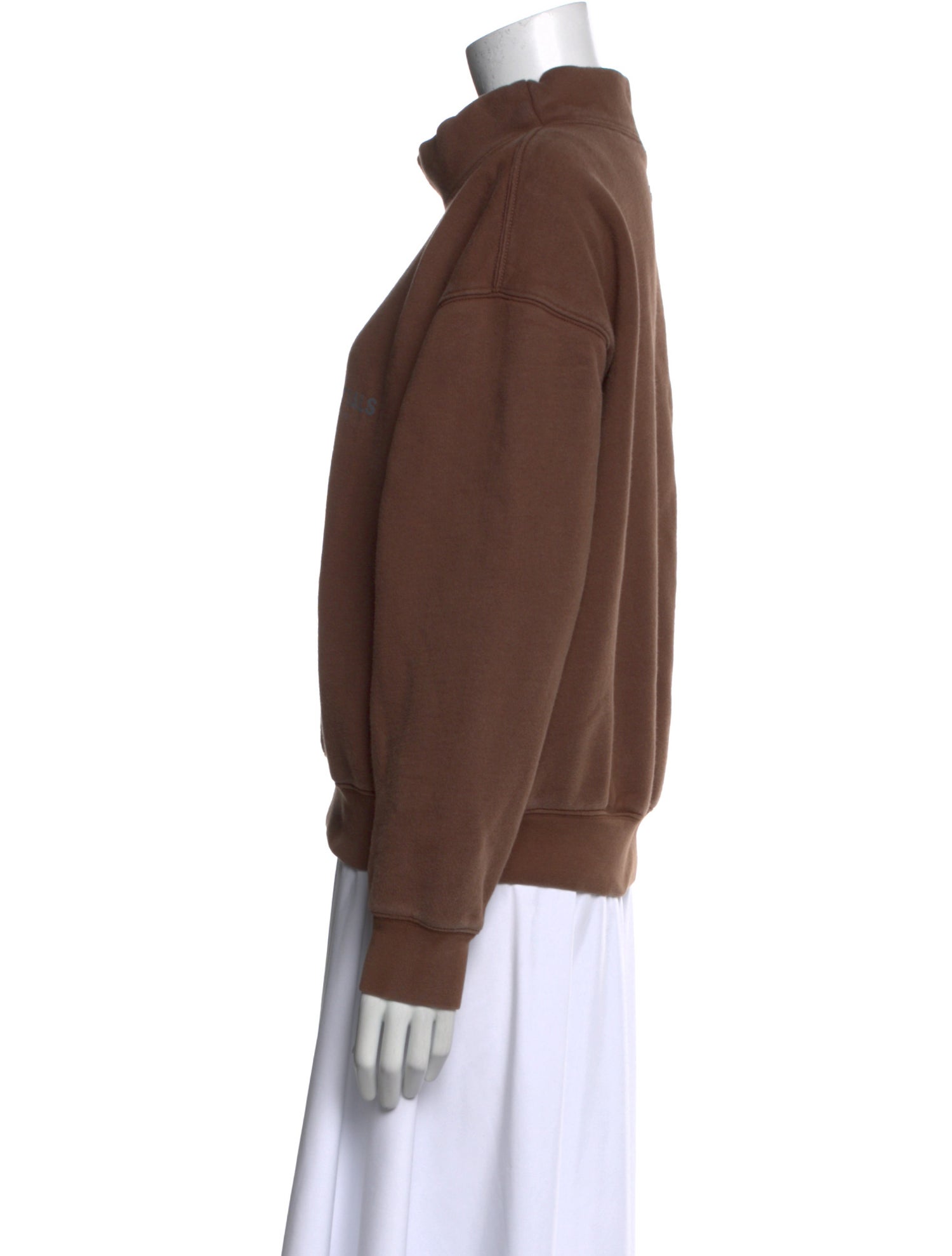 Essentials - Fear of God Mock Neck Long Sleeve Sweatshirt