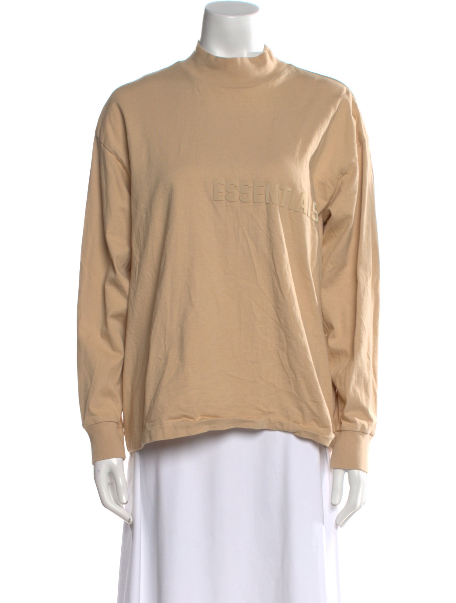 Essentials - Fear of God Mock Neck Long Sleeve Sweatshirt 