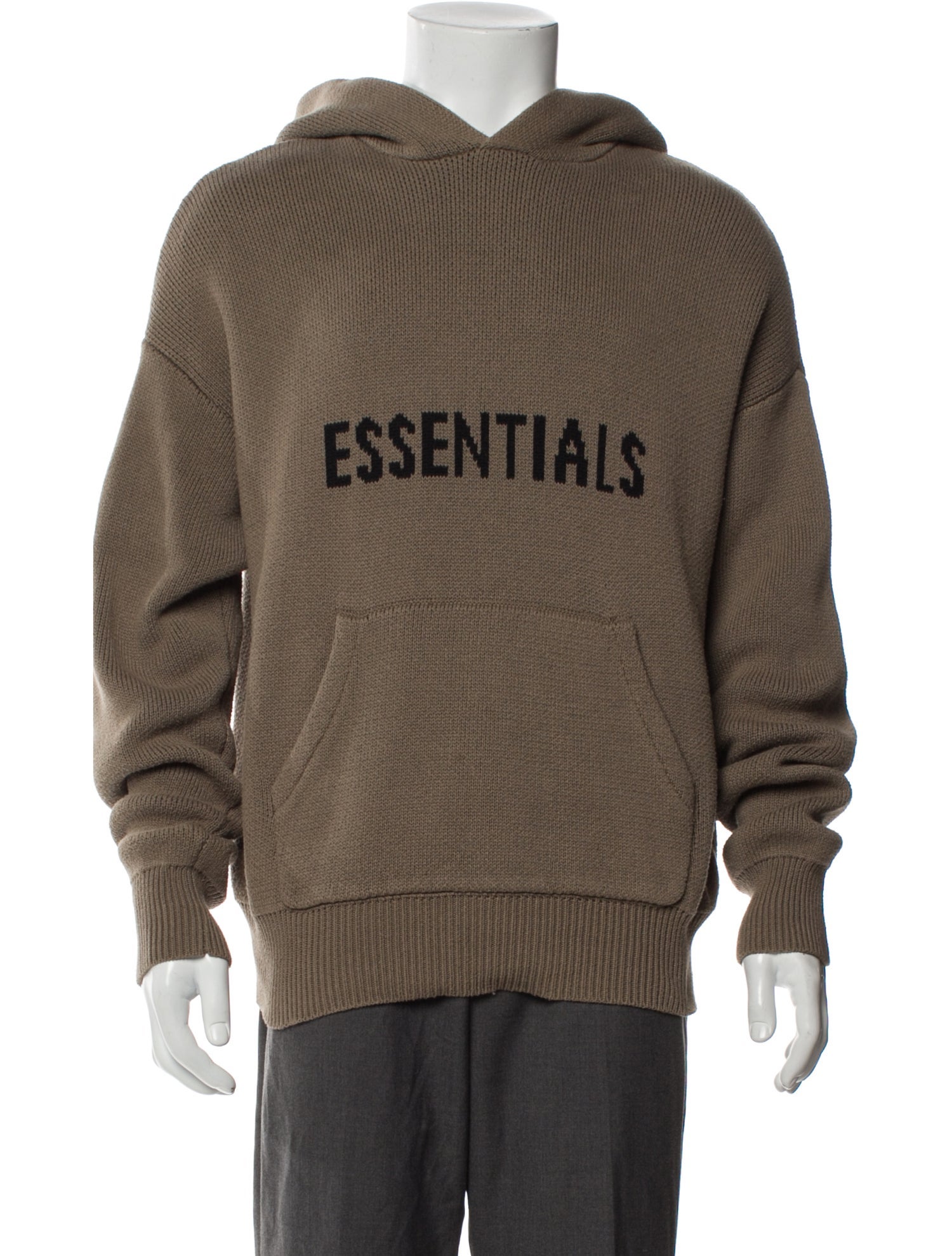 Essentials - Fear of God Graphic Print Crew Neck Hoodie