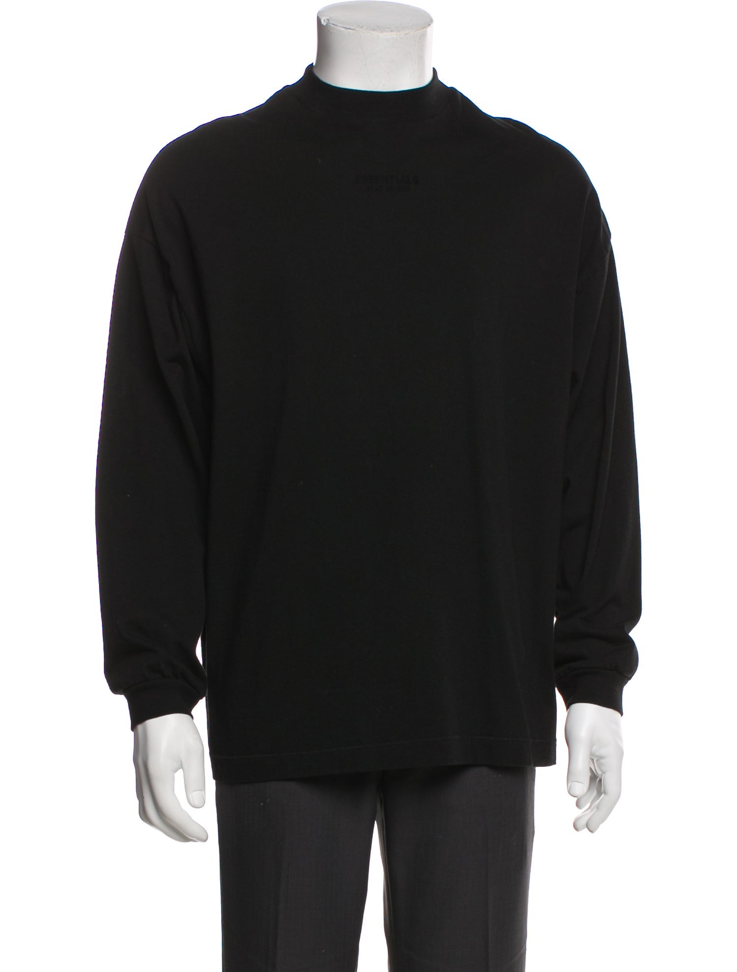Essentials - Fear of God Mock Neck Long Sleeve T-Shirt