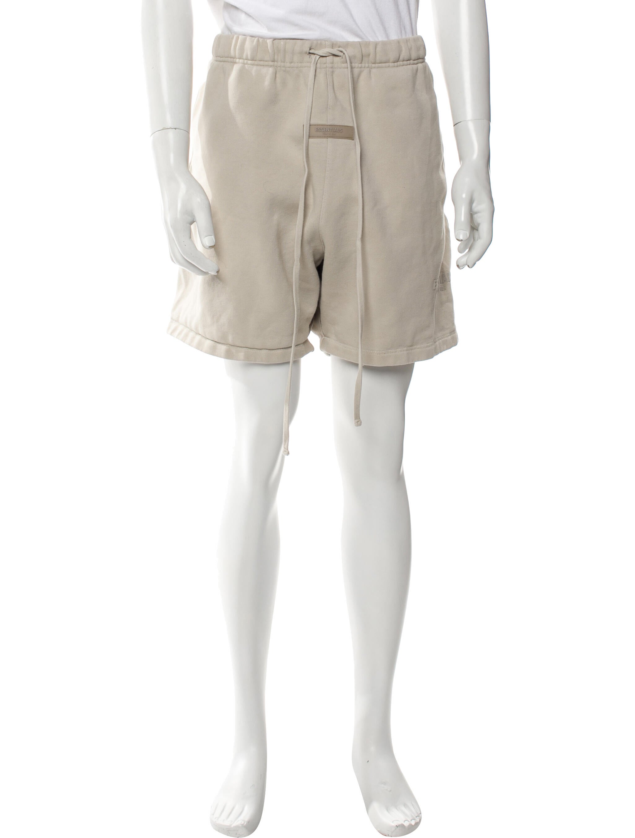 Essentials - Fear of God Graphic Print Jogger Shorts