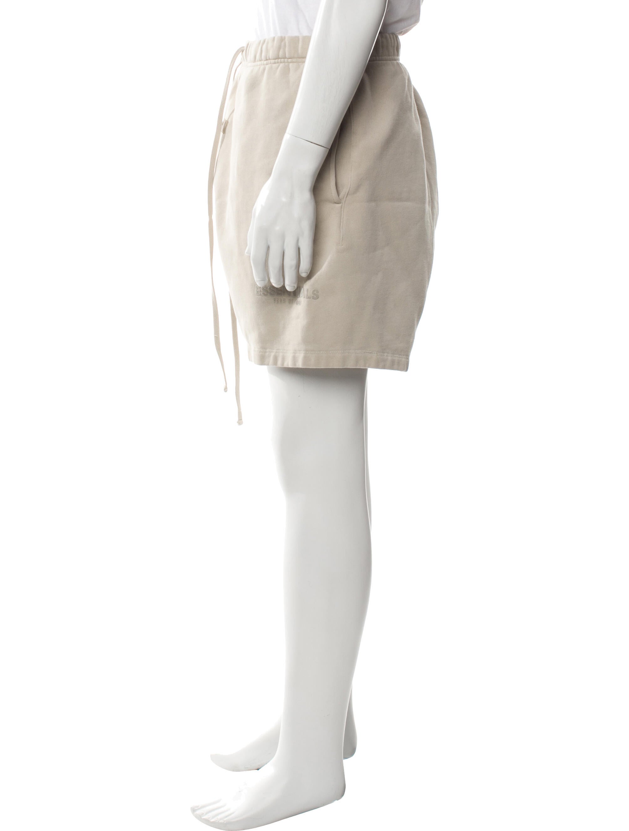 Essentials - Fear of God Graphic Print Jogger Shorts