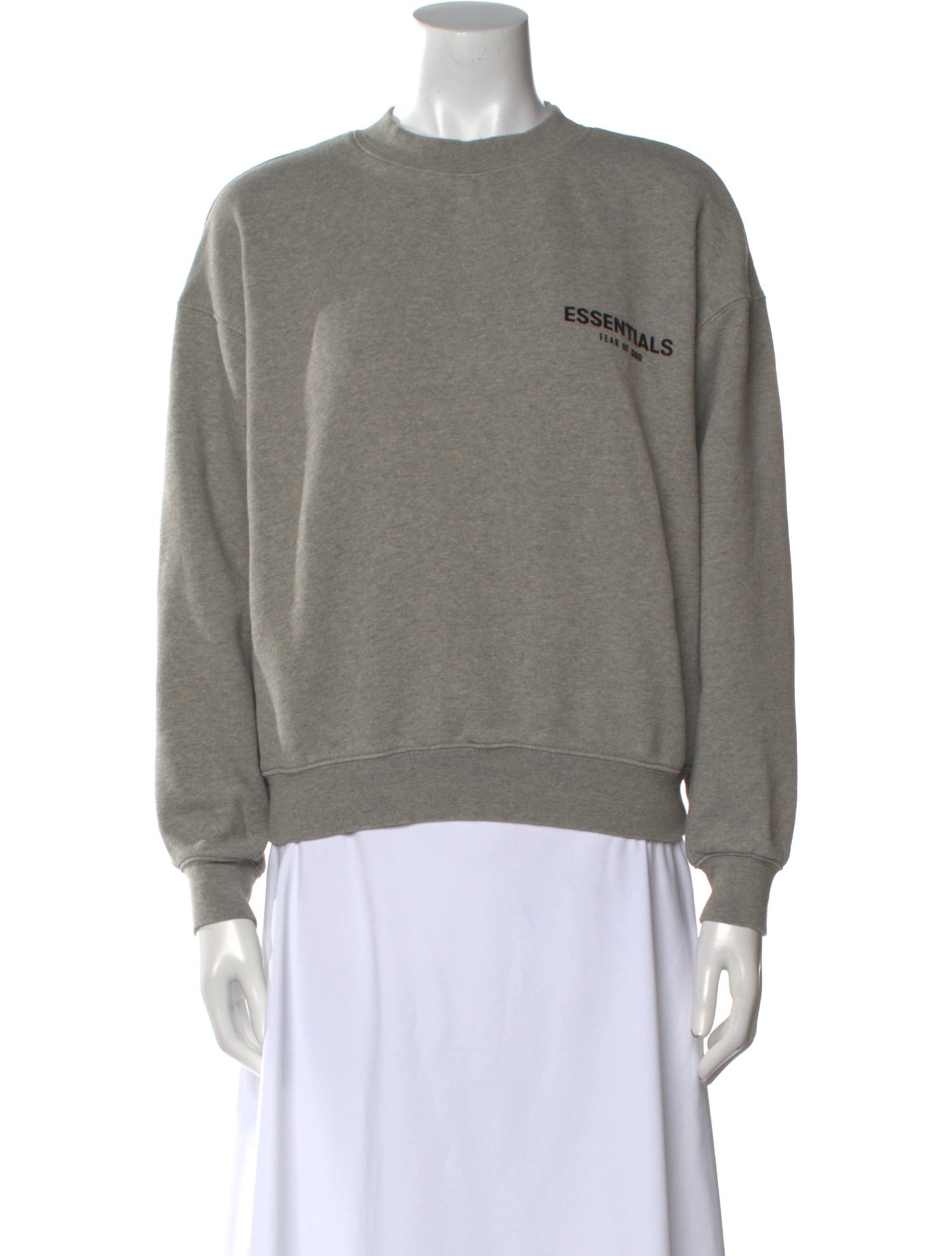 Essentials - Fear of God Logo Crewneck Sweater