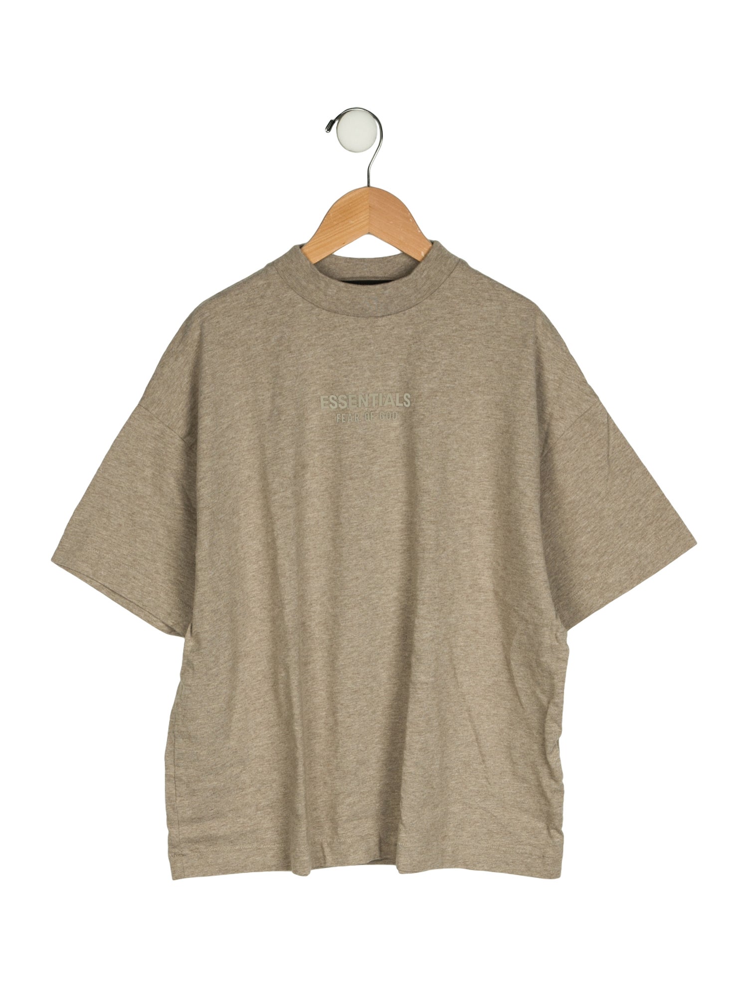Essentials - Fear of God Kid's Logo T-shirt 'Gold Heather'