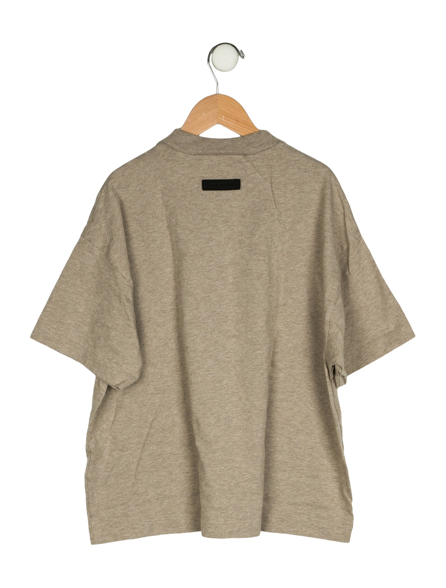 Essentials - Fear of God Kid's Logo T-shirt 'Gold Heather'
