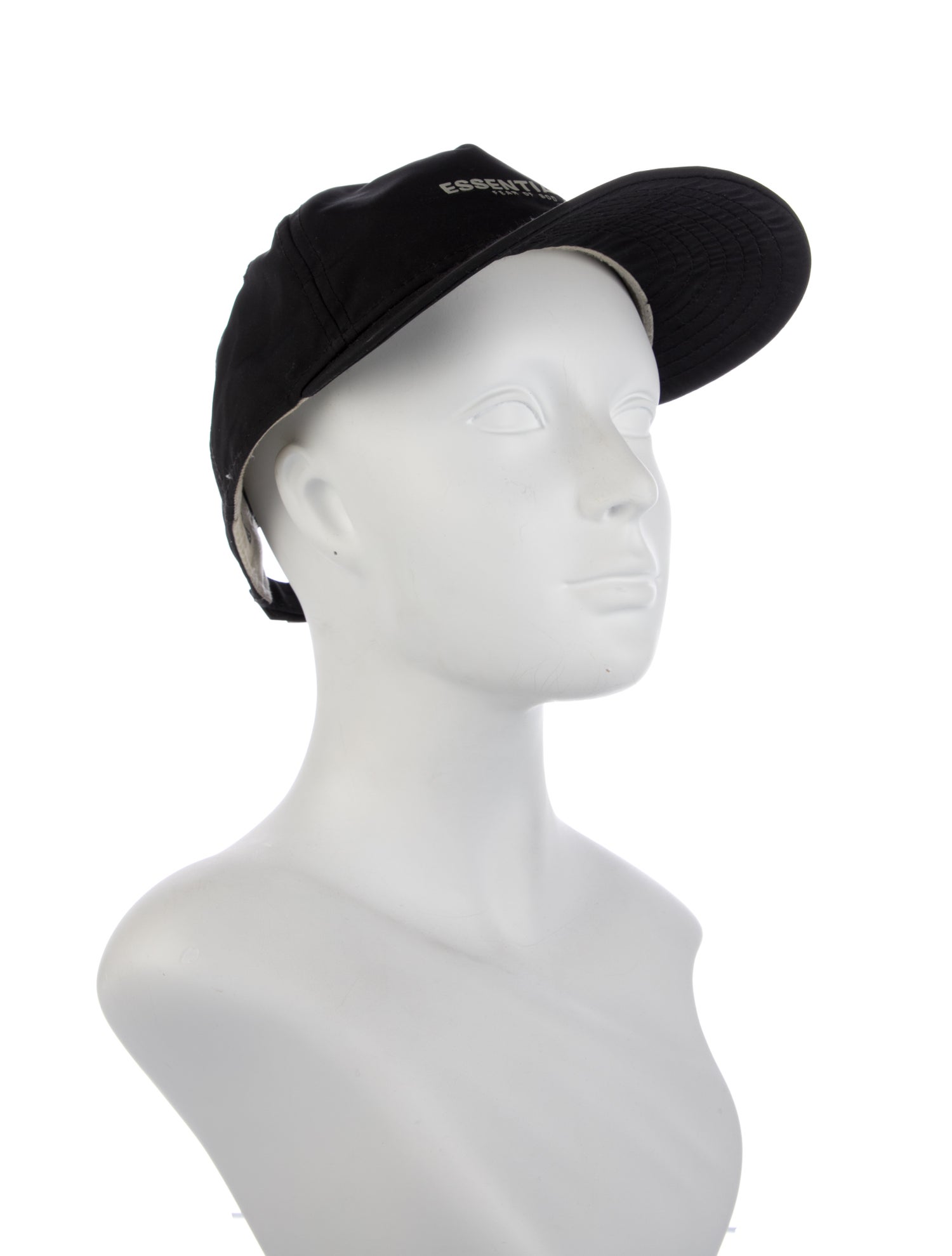Fear Of God x New Era Black Polyester Logo Baseball Cap