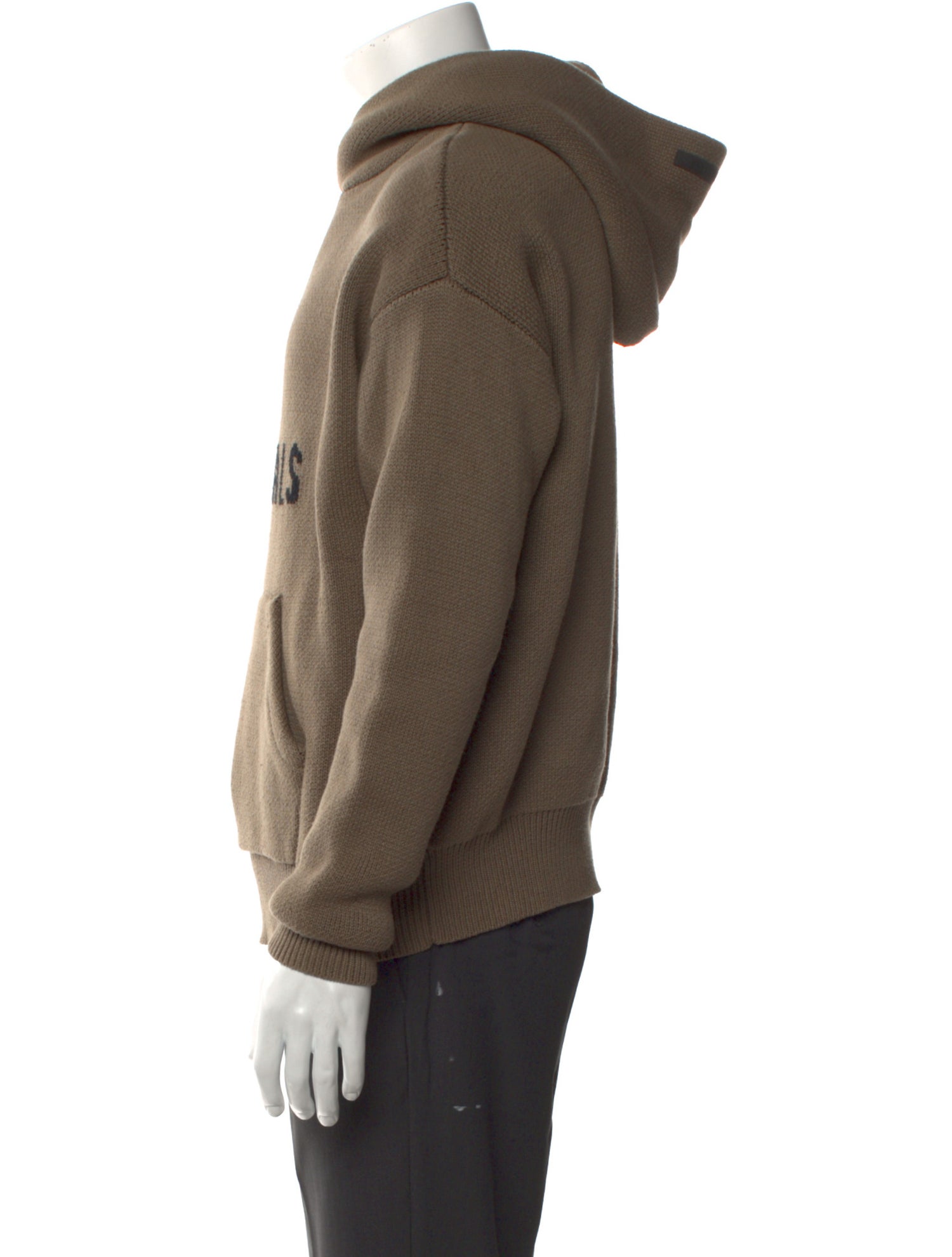 Essentials - Fear of God Knit Graphic Print Hoodie