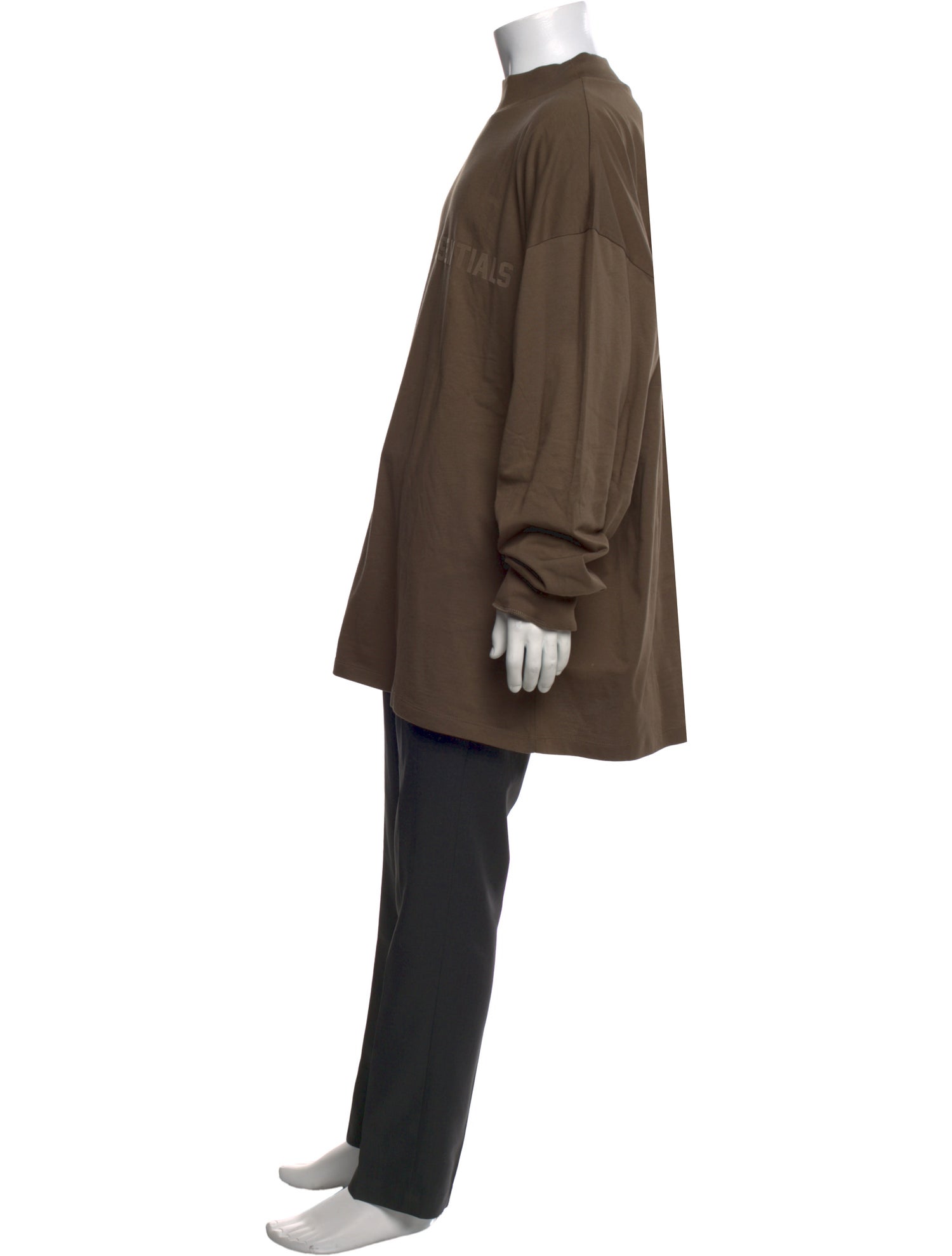 Essentials - Fear of God Mock Neck Long Sleeve T-Shirt