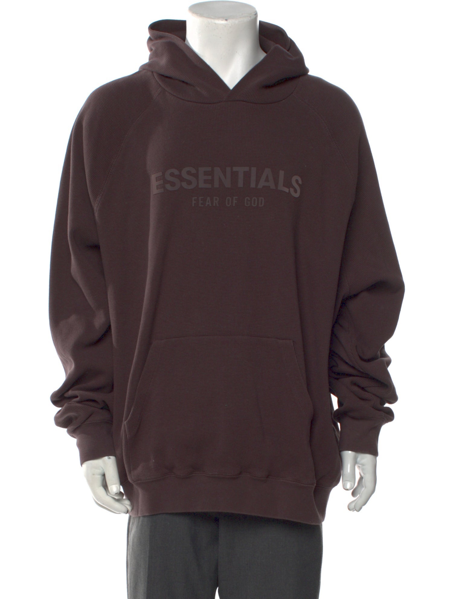 Essentials - Fear of God Graphic Print Crew Neck Hoodie