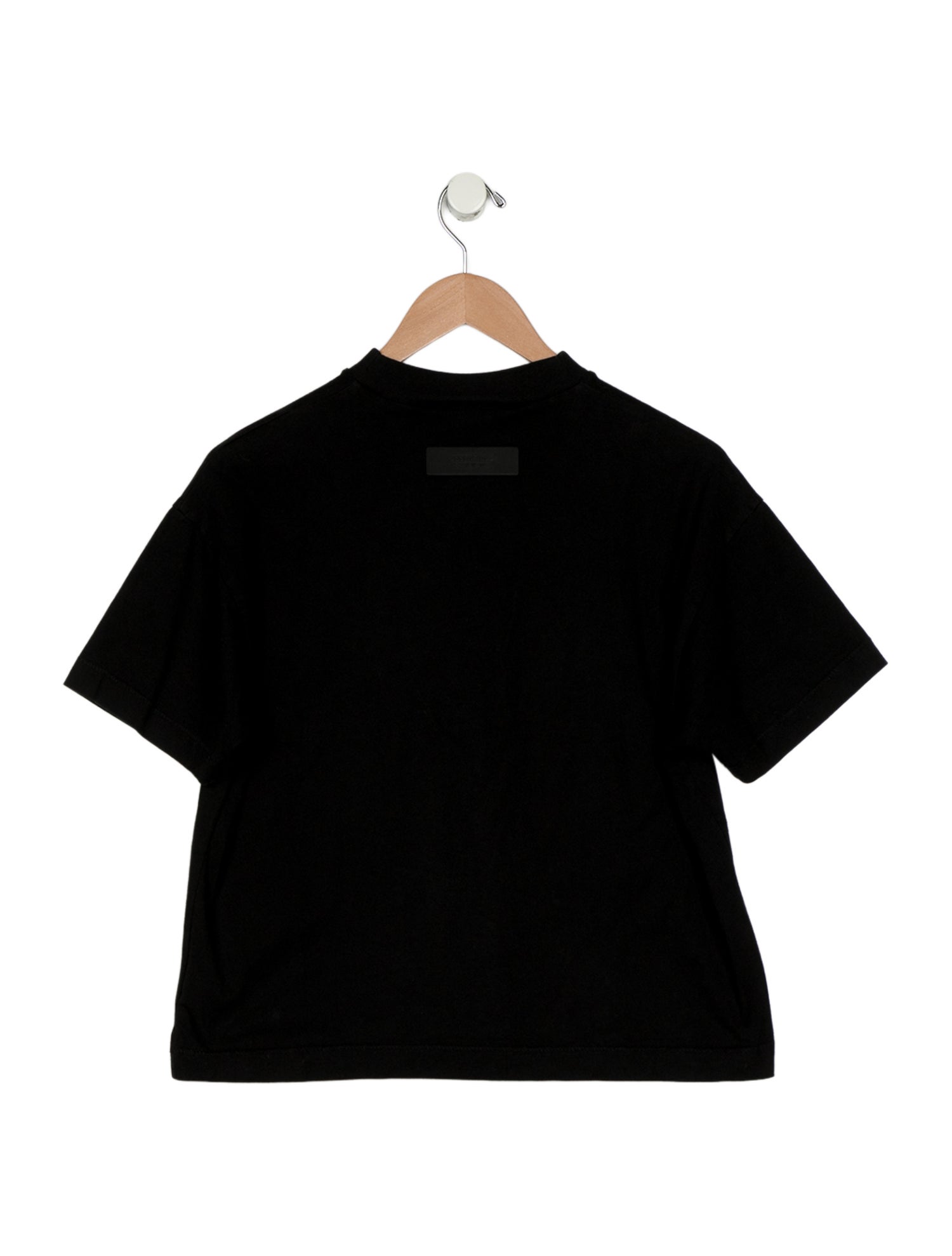 Essentials - Fear of God Black Cotton Short Sleeve Shirt