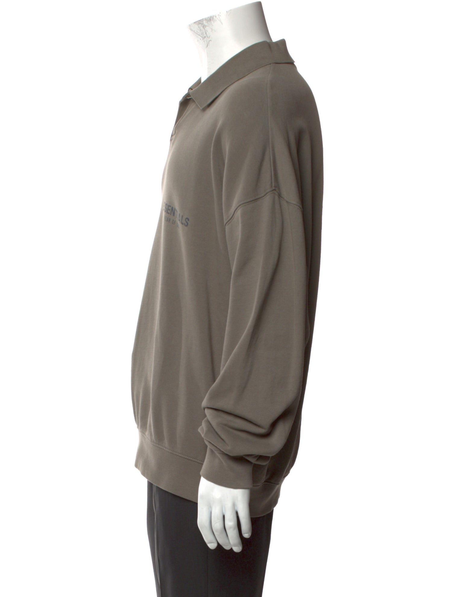 Essentials - Fear of God Collar Long Sleeve Polo Shirt