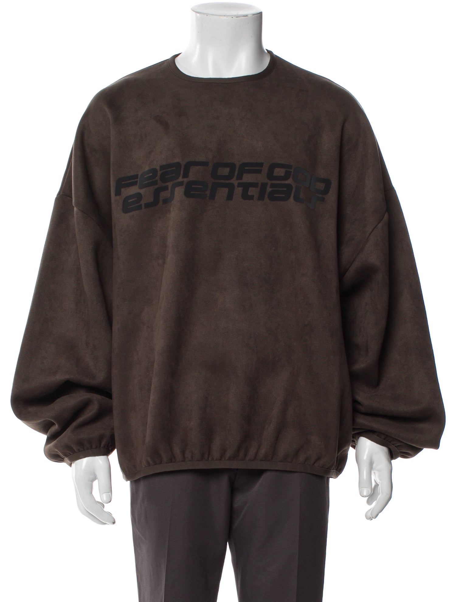 Essentials - Fear of God Graphic Print Crew Neck Pullover