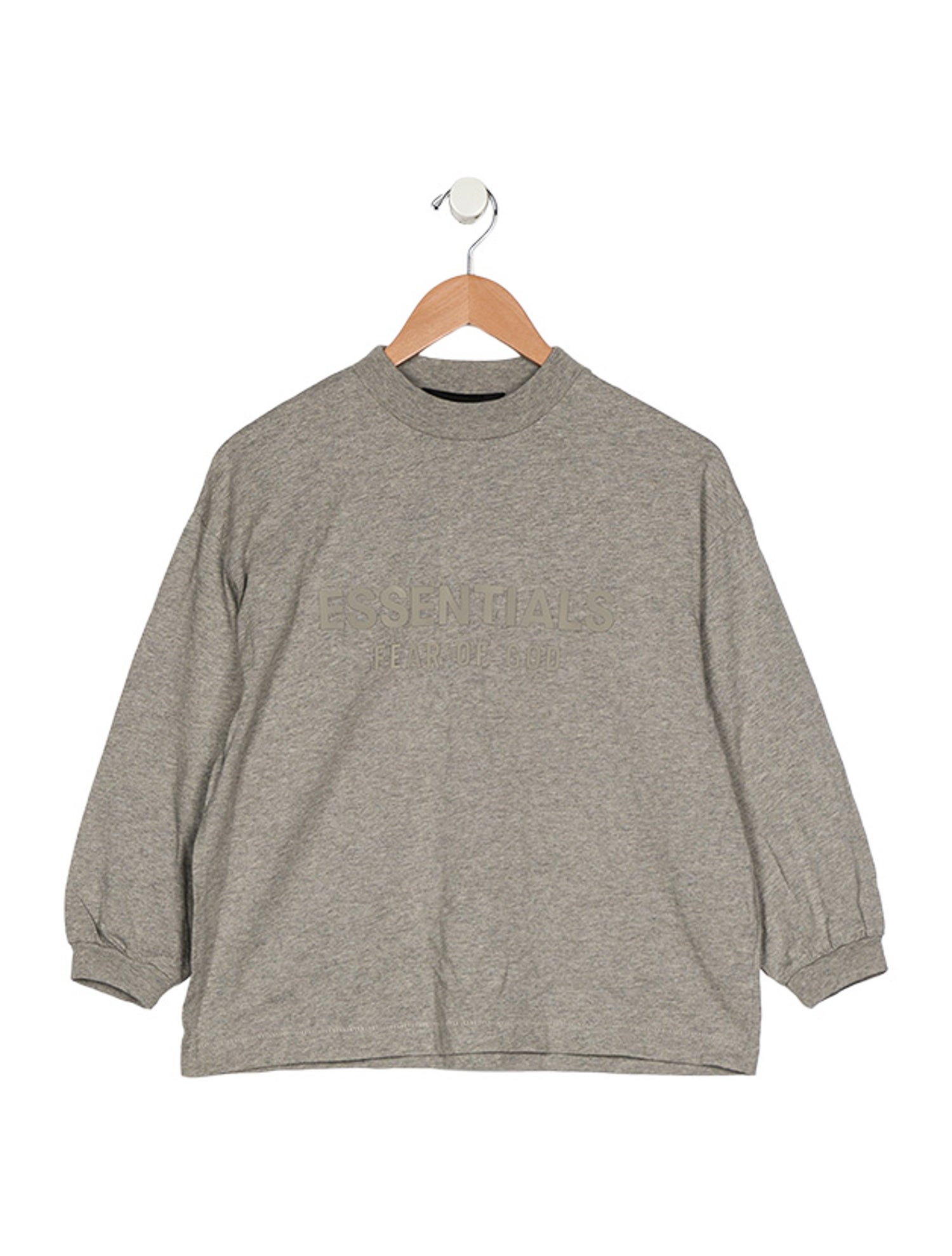 Essentials - Fear of God Grey long sleeve shirt