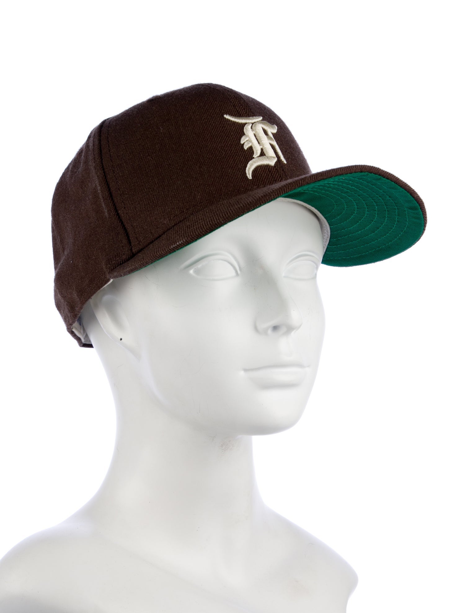 Essentials - Fear of God Embroidered Wool Fitted Baseball Cap