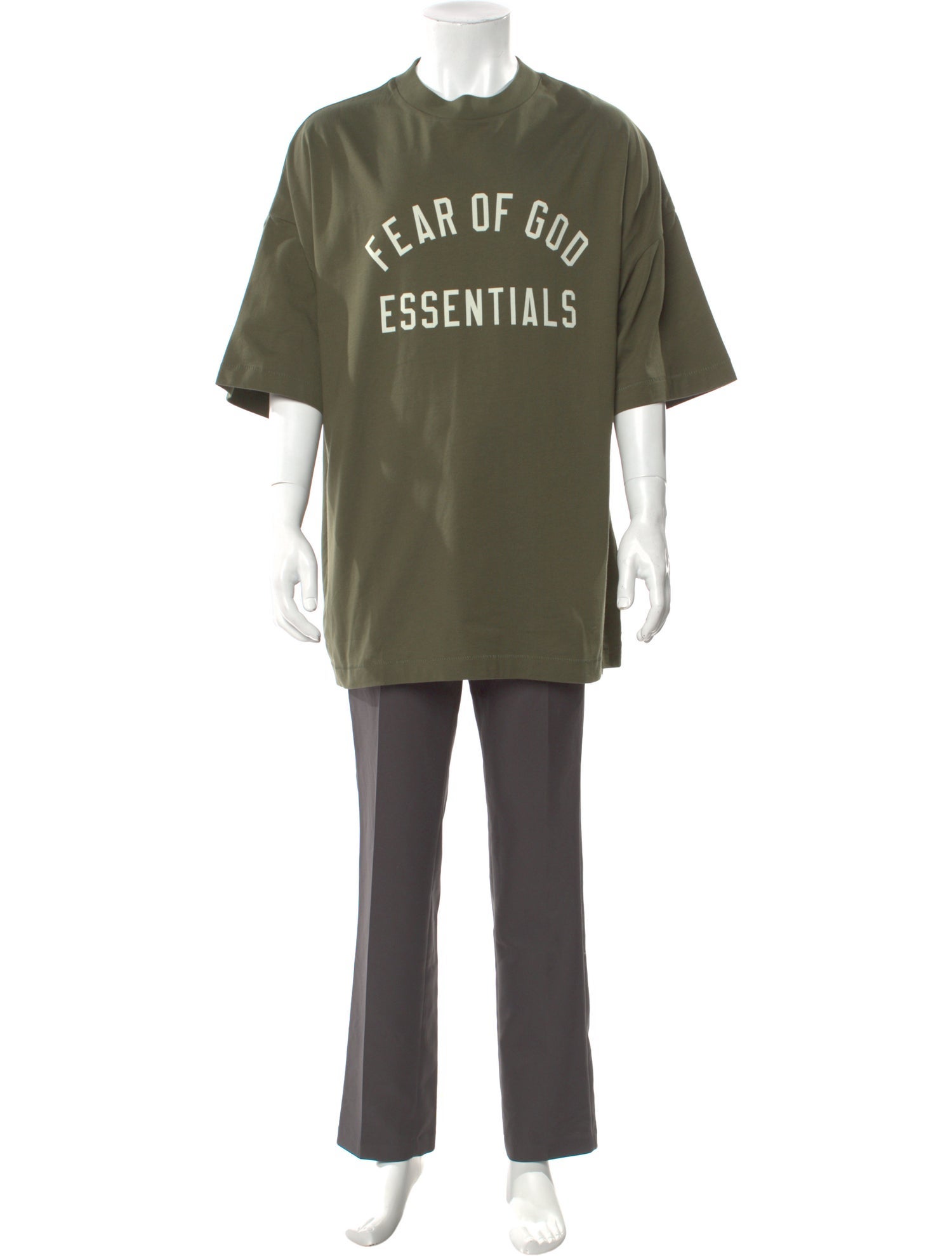 Essentials - Fear of God Graphic Print Crew Neck T-Shirt