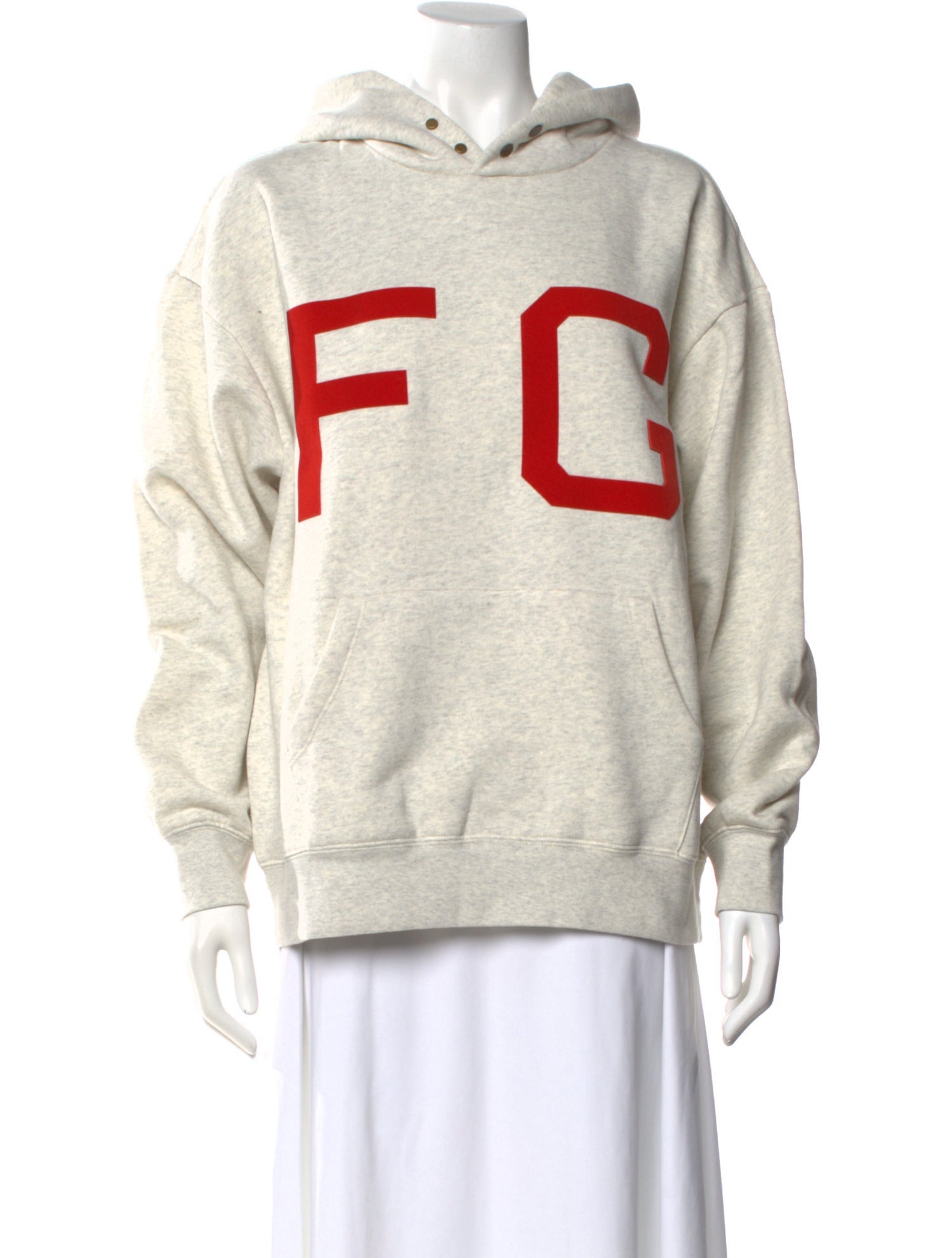 Essentials - Fear of God Graphic Print Crew Neck Hoodie