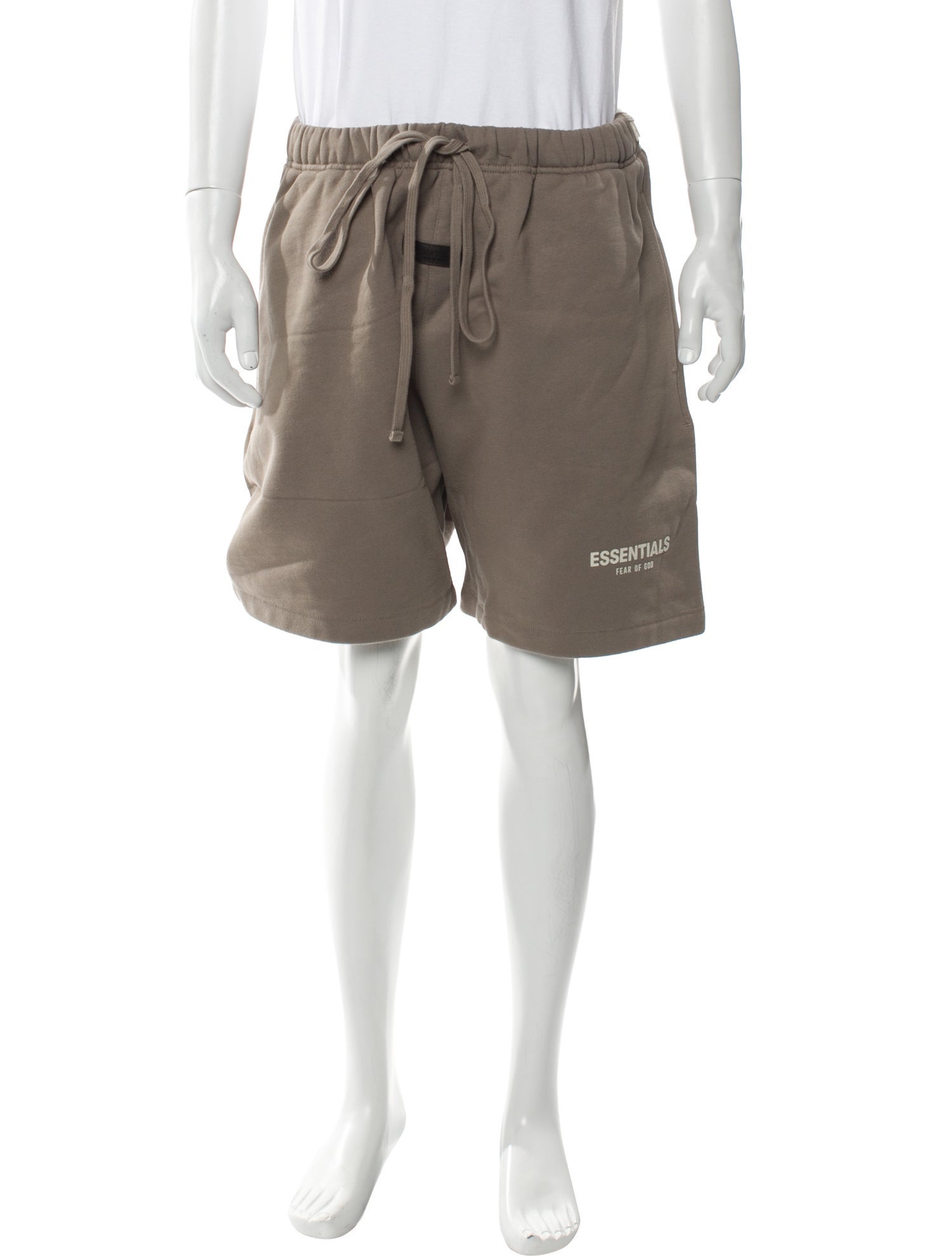 Essentials - Fear of God Graphic Print Jogger Shorts w/ Tags