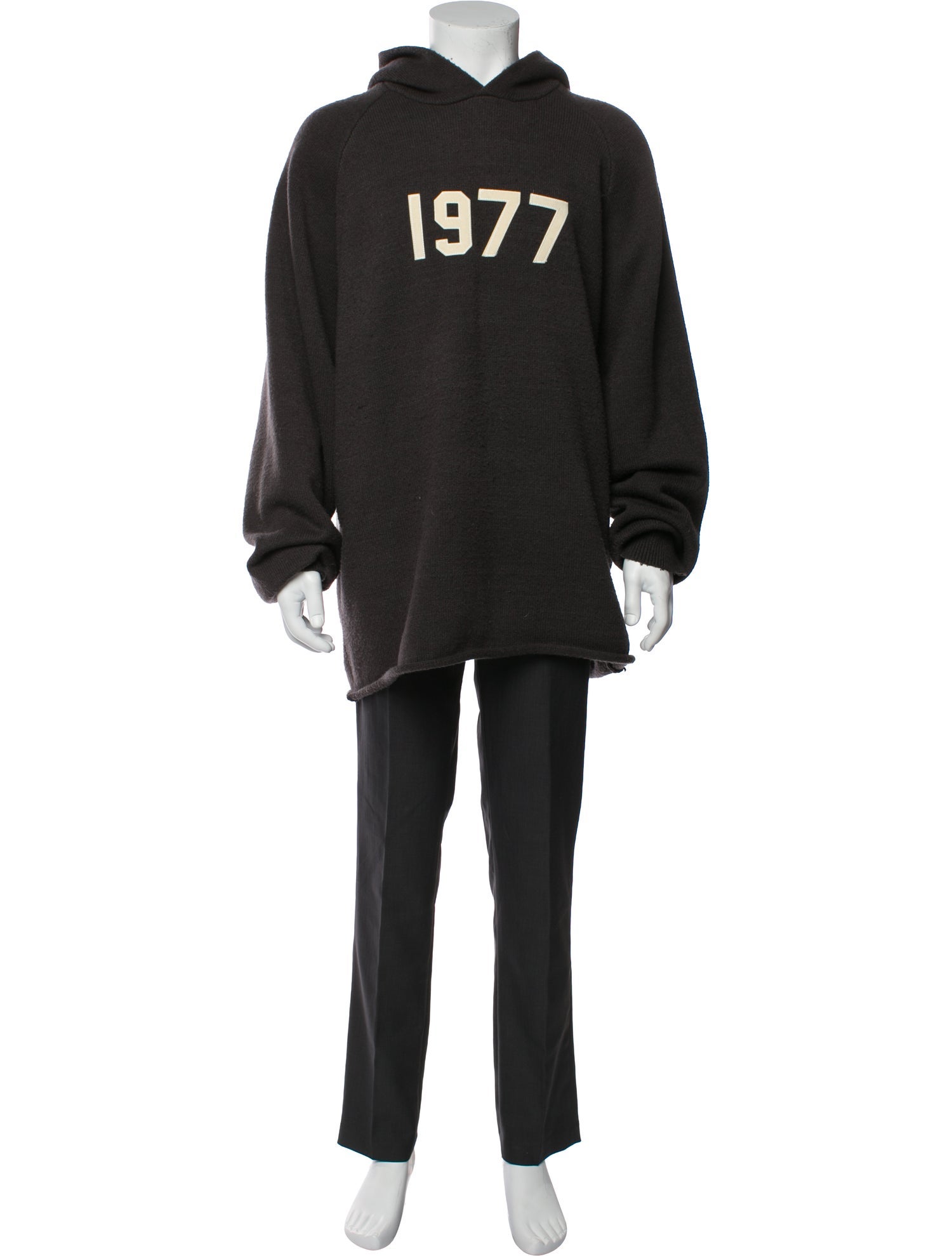 Essentials - Fear of God Graphic Print Crew Neck Hoodie