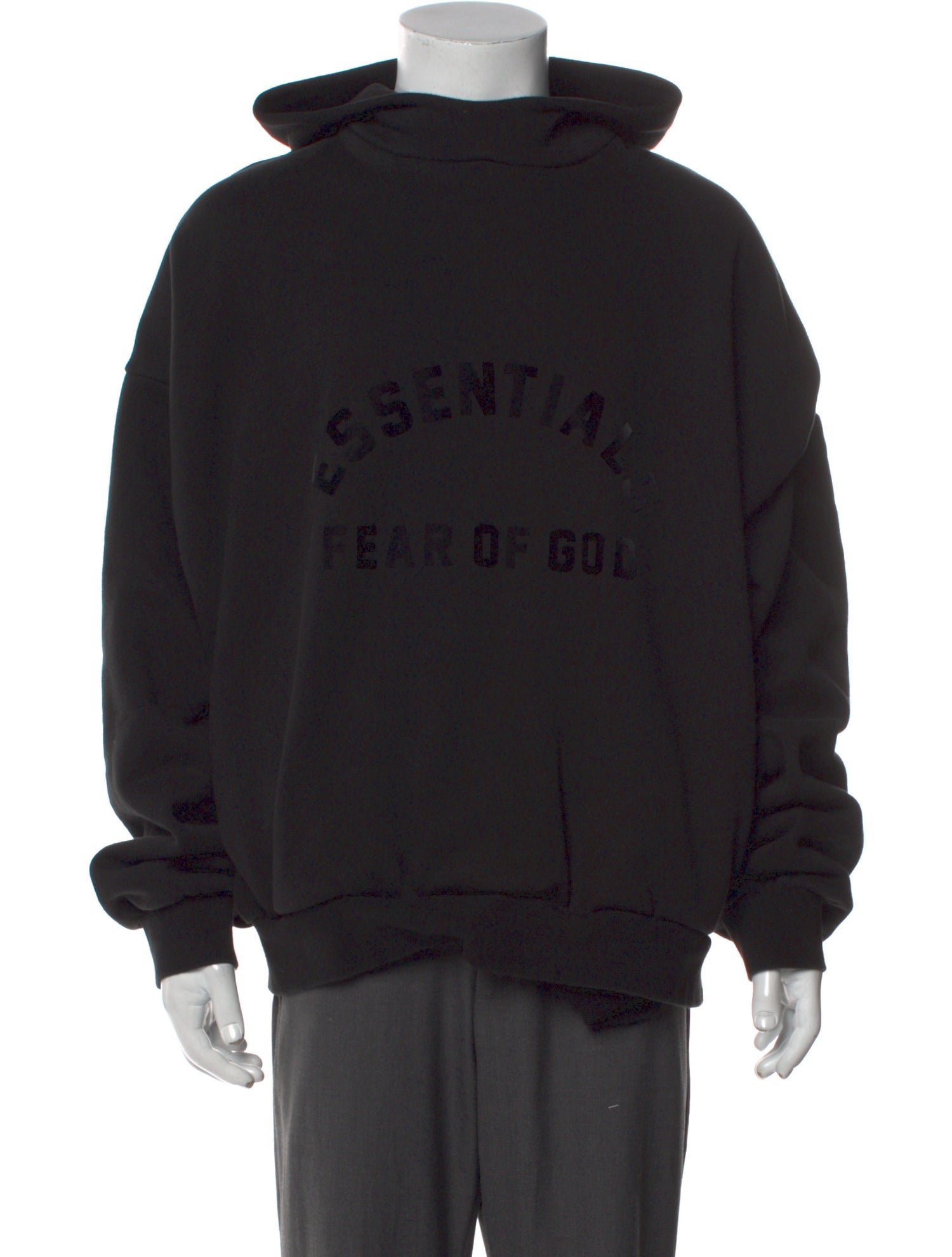 Essentials - Fear of God Graphic Print Crew Neck Hoodie