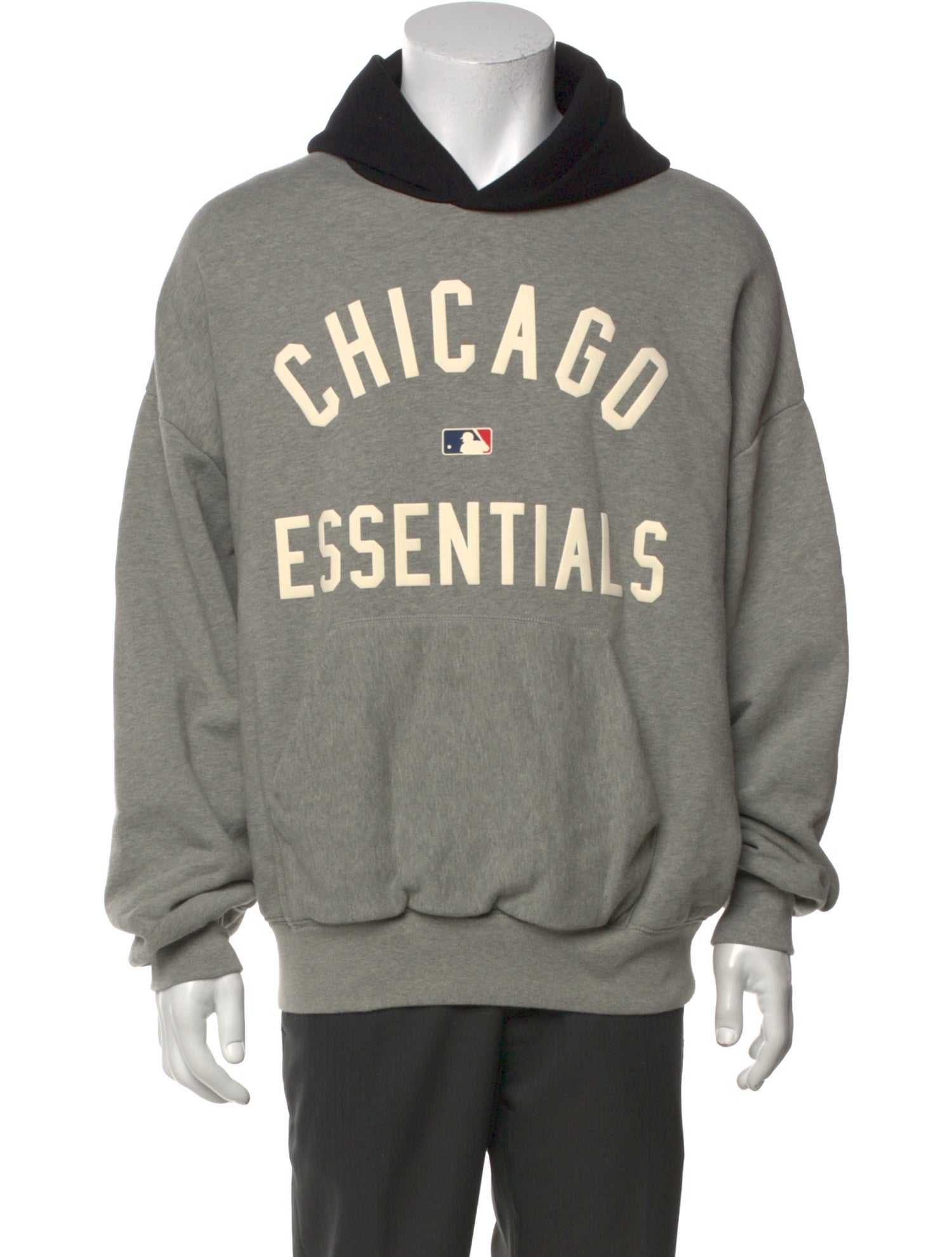 Essentials - Fear of God Graphic Print Crew Neck Hoodie