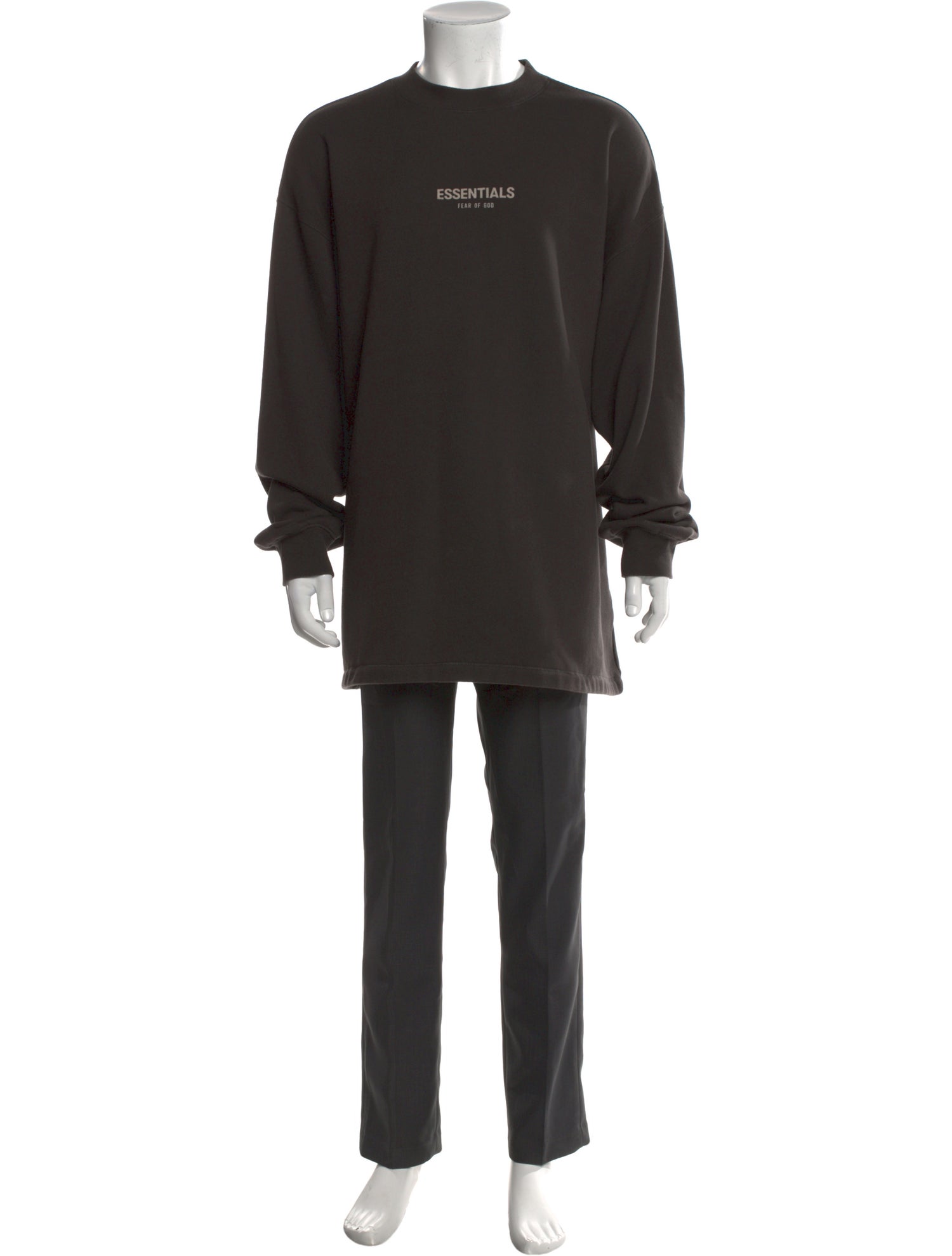 Essentials - Fear of God Graphic Print Mock Neck Pullover