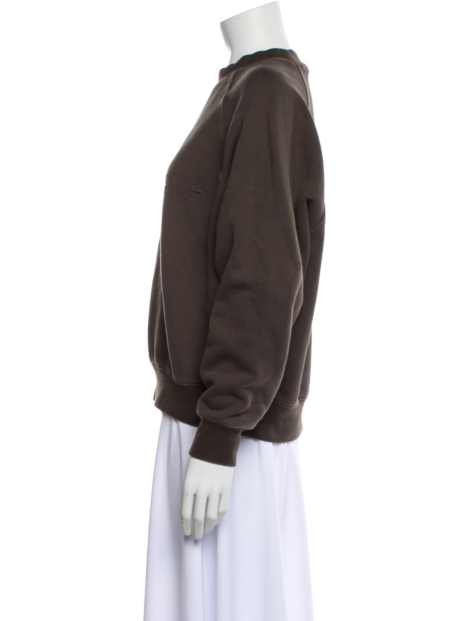 Essentials - Fear of God Mock Neck Long Sleeve Sweatshirt