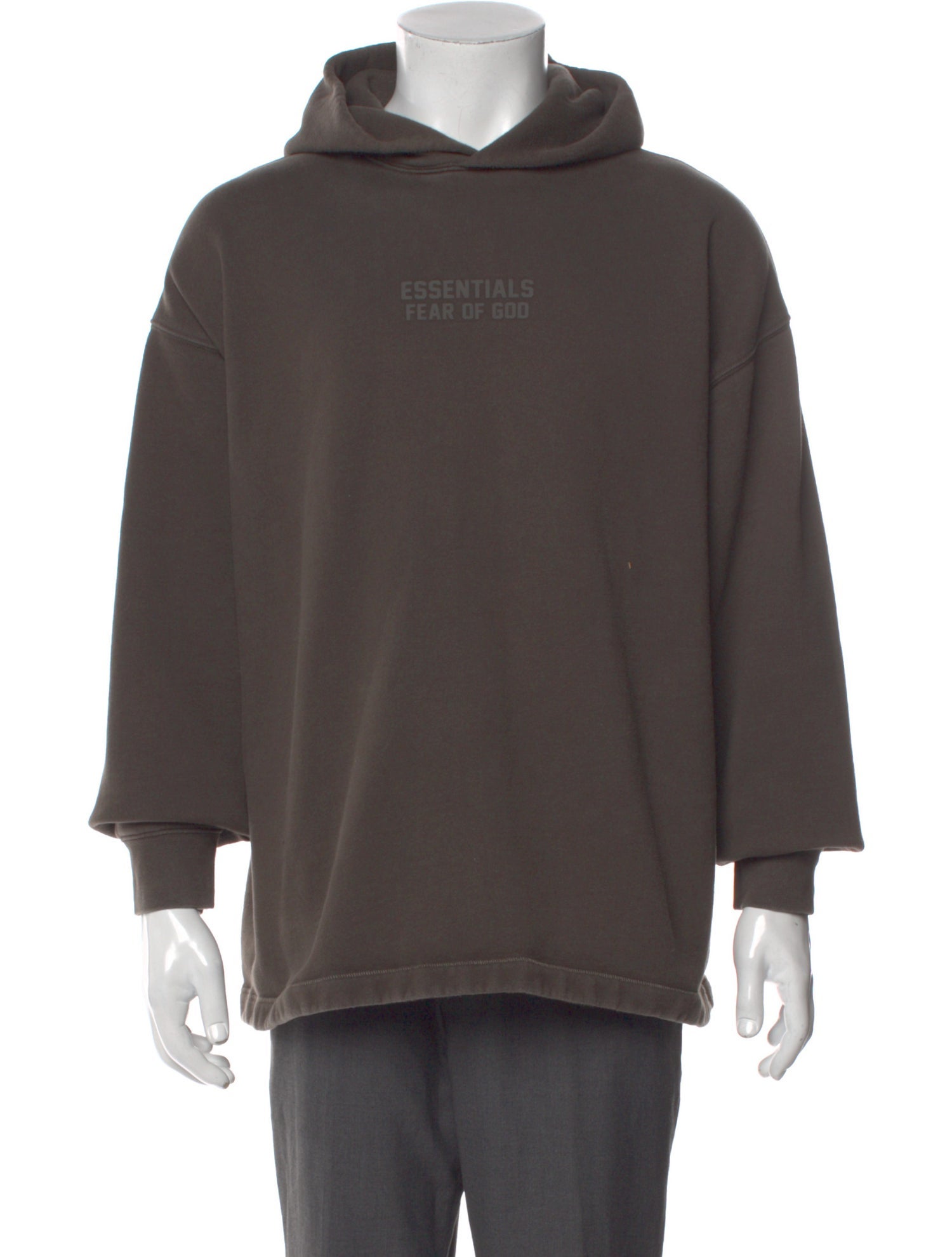 Essentials - Fear of God Graphic Print Crew Neck Hoodie