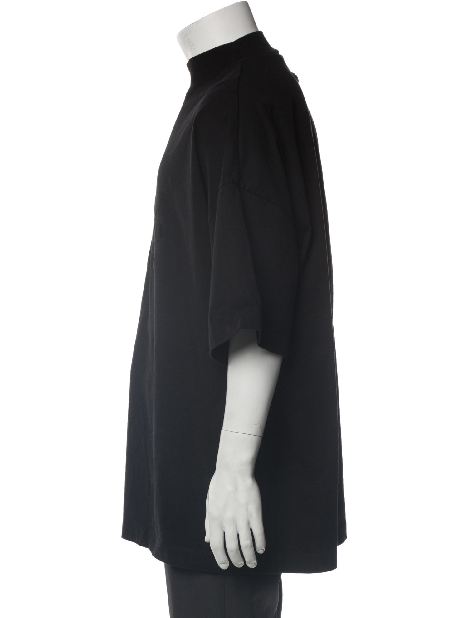 Essentials - Fear of God Mock Neck Three-Quarter Sleeve T-Shirt