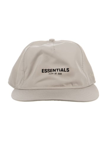 Pre-owned Essentials X New Era Logo Baseball Hat In Neutral