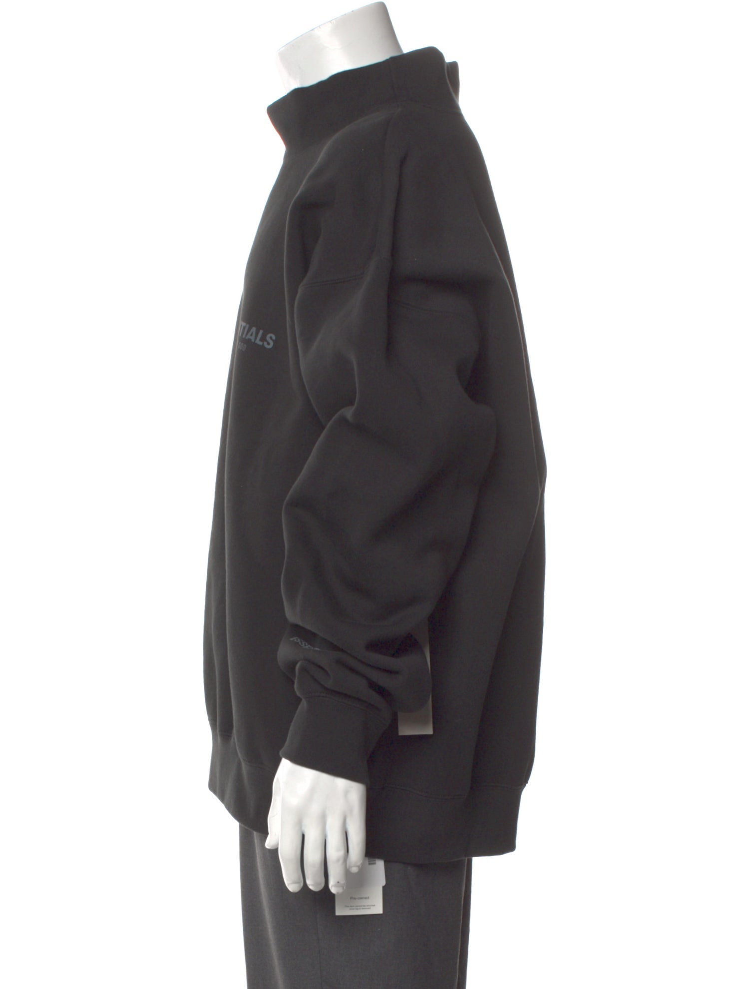 Essentials - Fear of God Graphic Print Mock Neck Sweatshirt