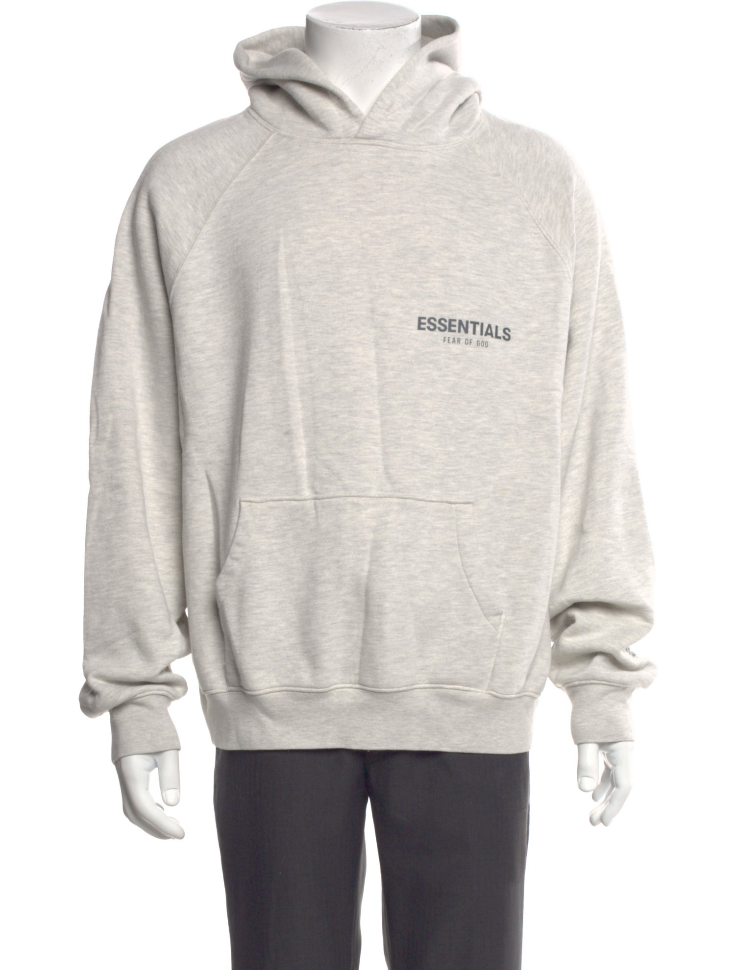 Essentials - Fear of God Signature Logo Graphic Print Hoodie