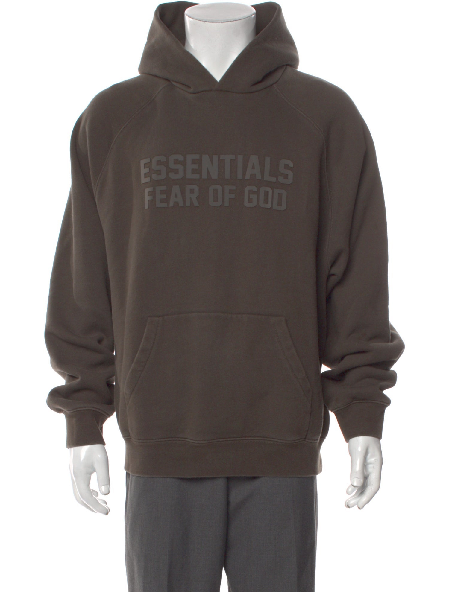 Essentials - Fear of God Graphic Print Crew Neck Hoodie