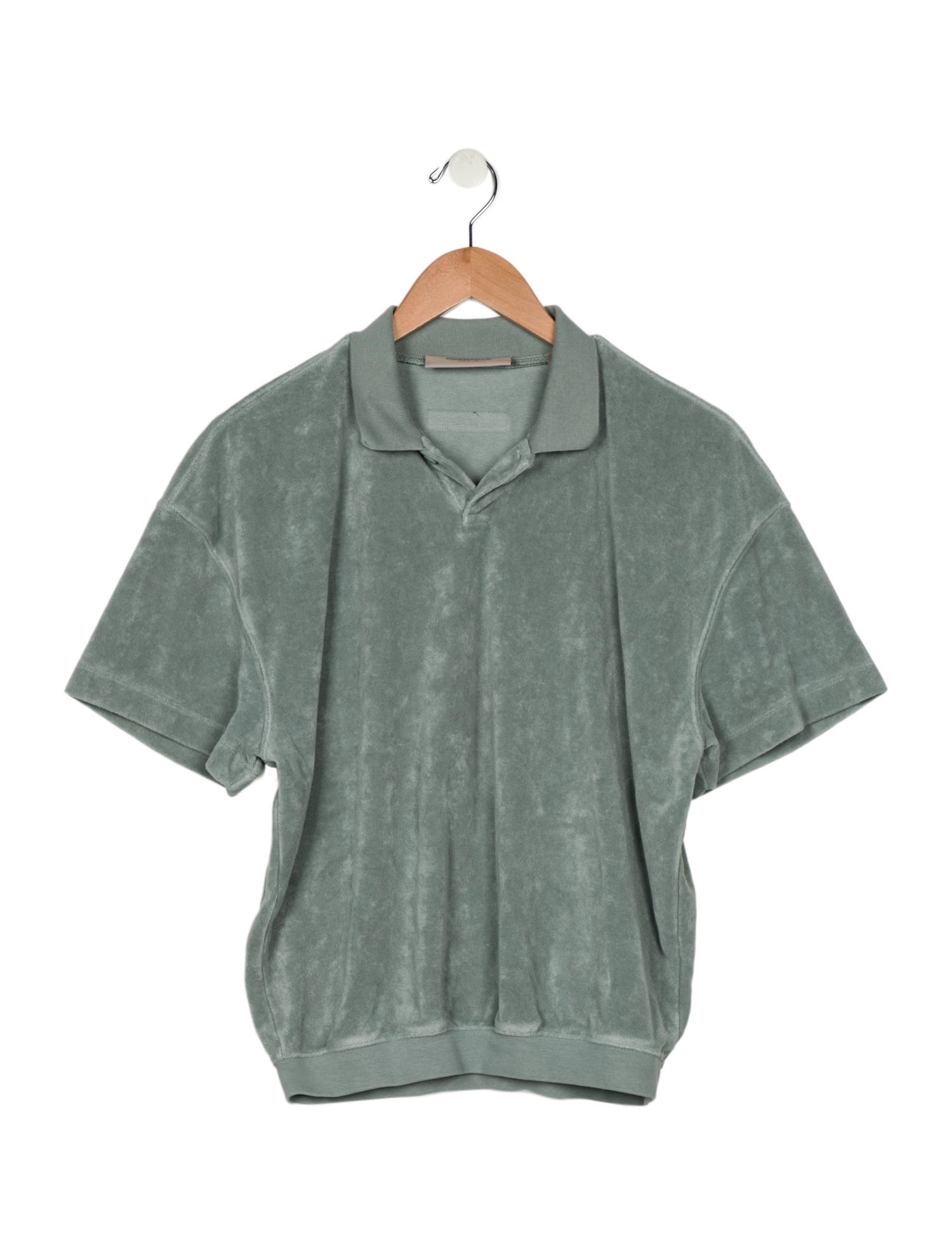 Essentials - Fear of God Short Sleeve Terry Cloth Polo Sweater