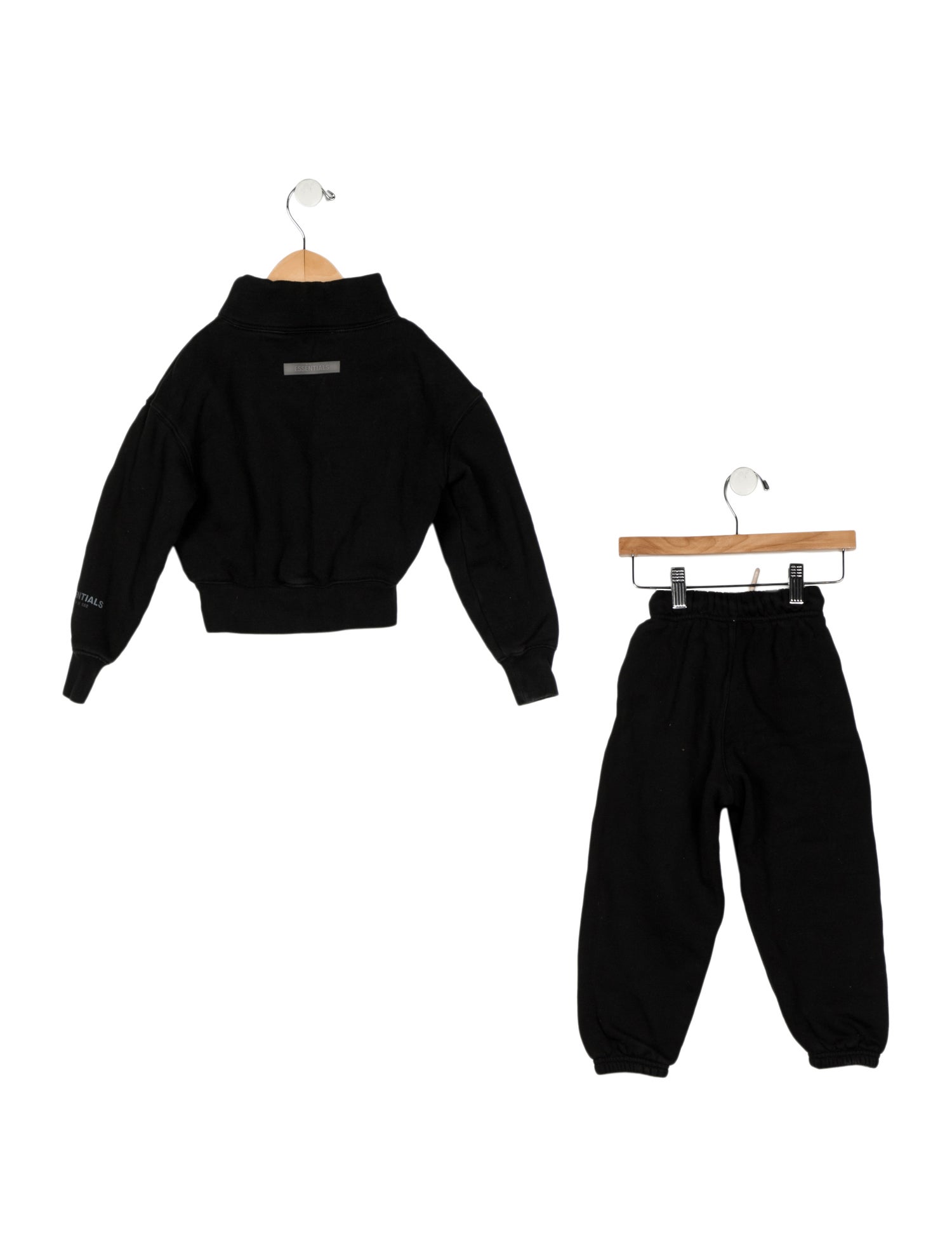 Essentials - Fear of God Boys' Solid Cotton Two-Piece Set