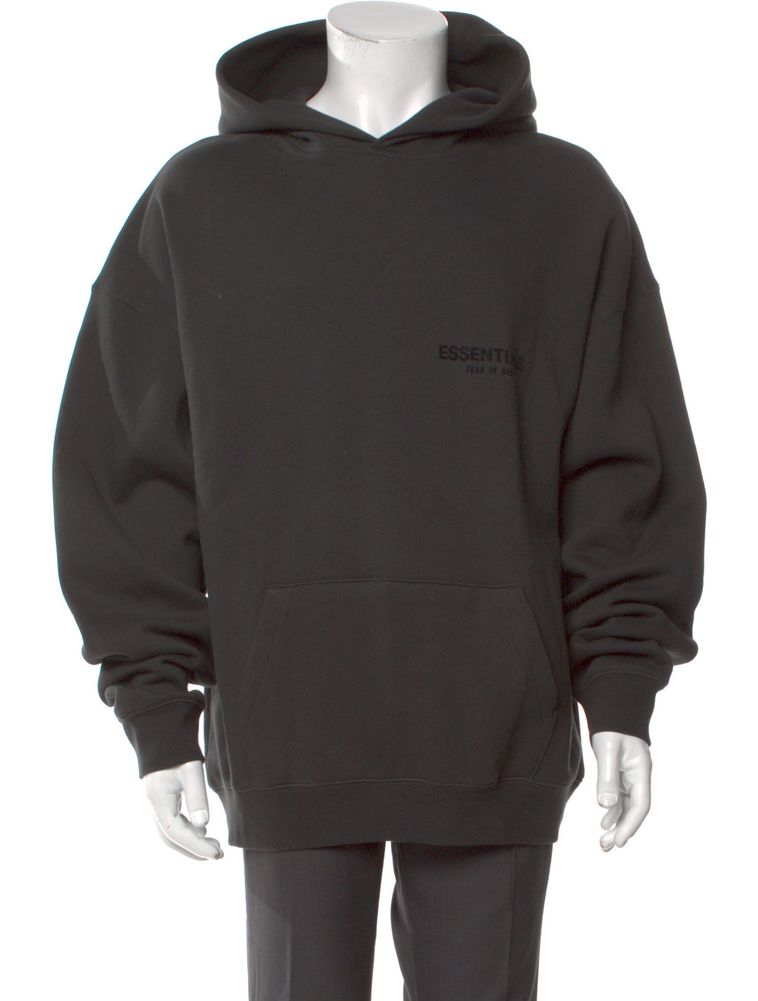 Essentials - Fear of God Graphic Print Crew Neck Hoodie