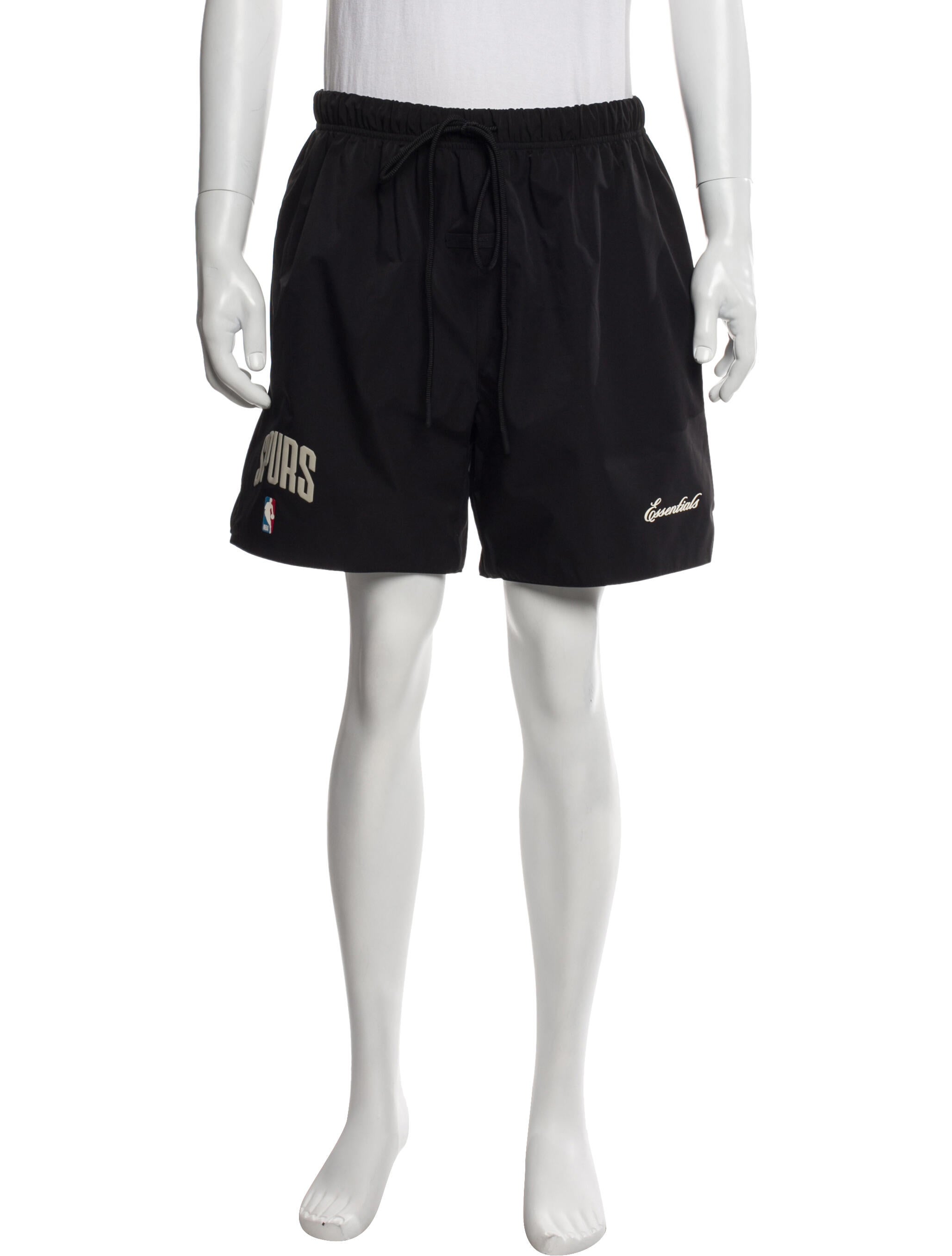 Essentials - Fear of God Graphic Print Athletic Shorts